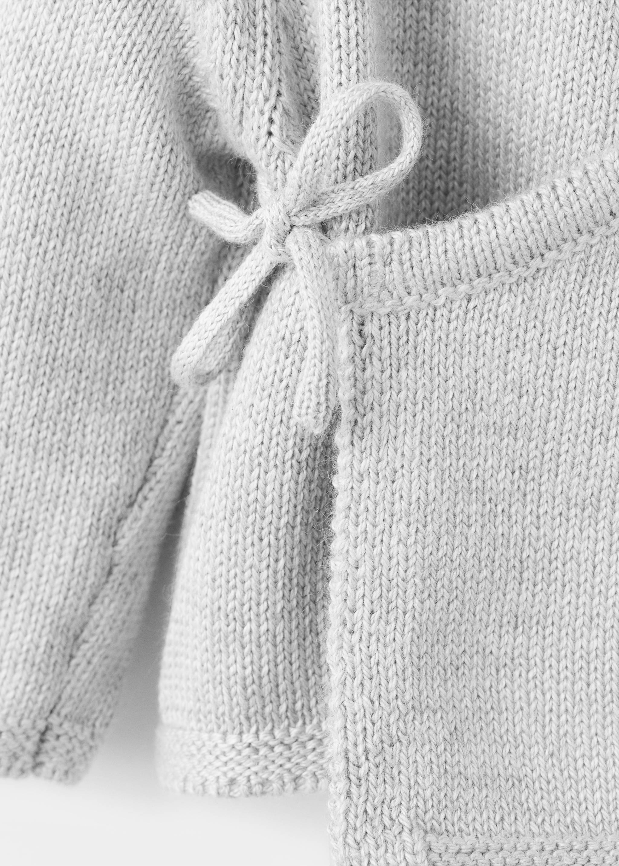 Càrdigan punt creuat - Detall de l'article 0, Gris clar vigoré. Ref: 27012549-00.