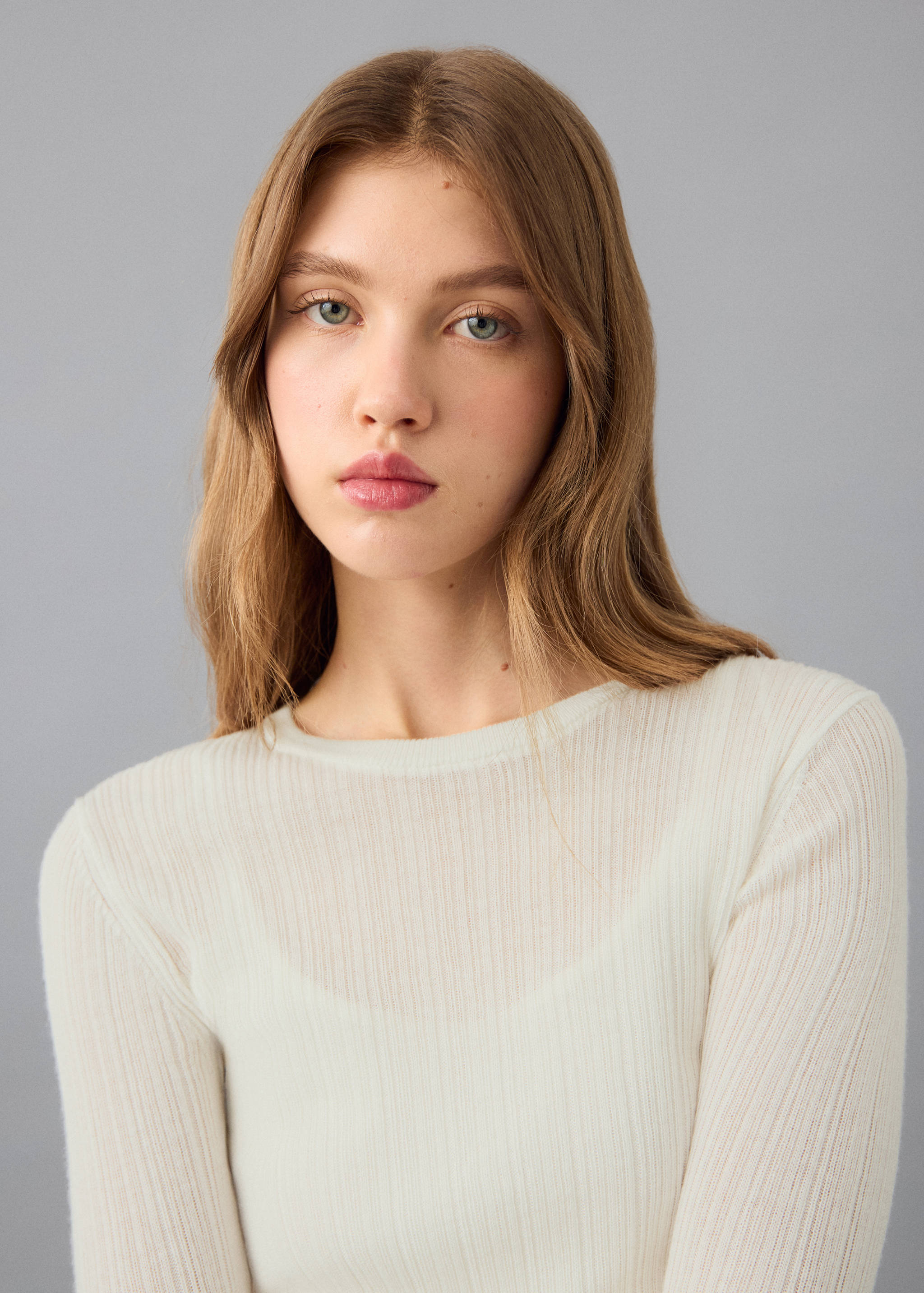 Fine-knit sweater - Details of the article 1