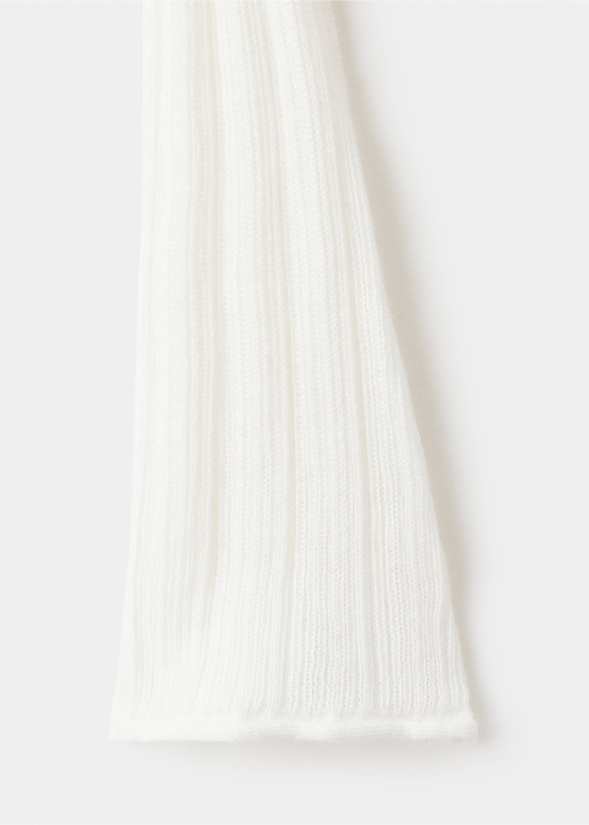 Fine-knit sweater - Details of the article 8, Off White. Ref: 27012552-00.