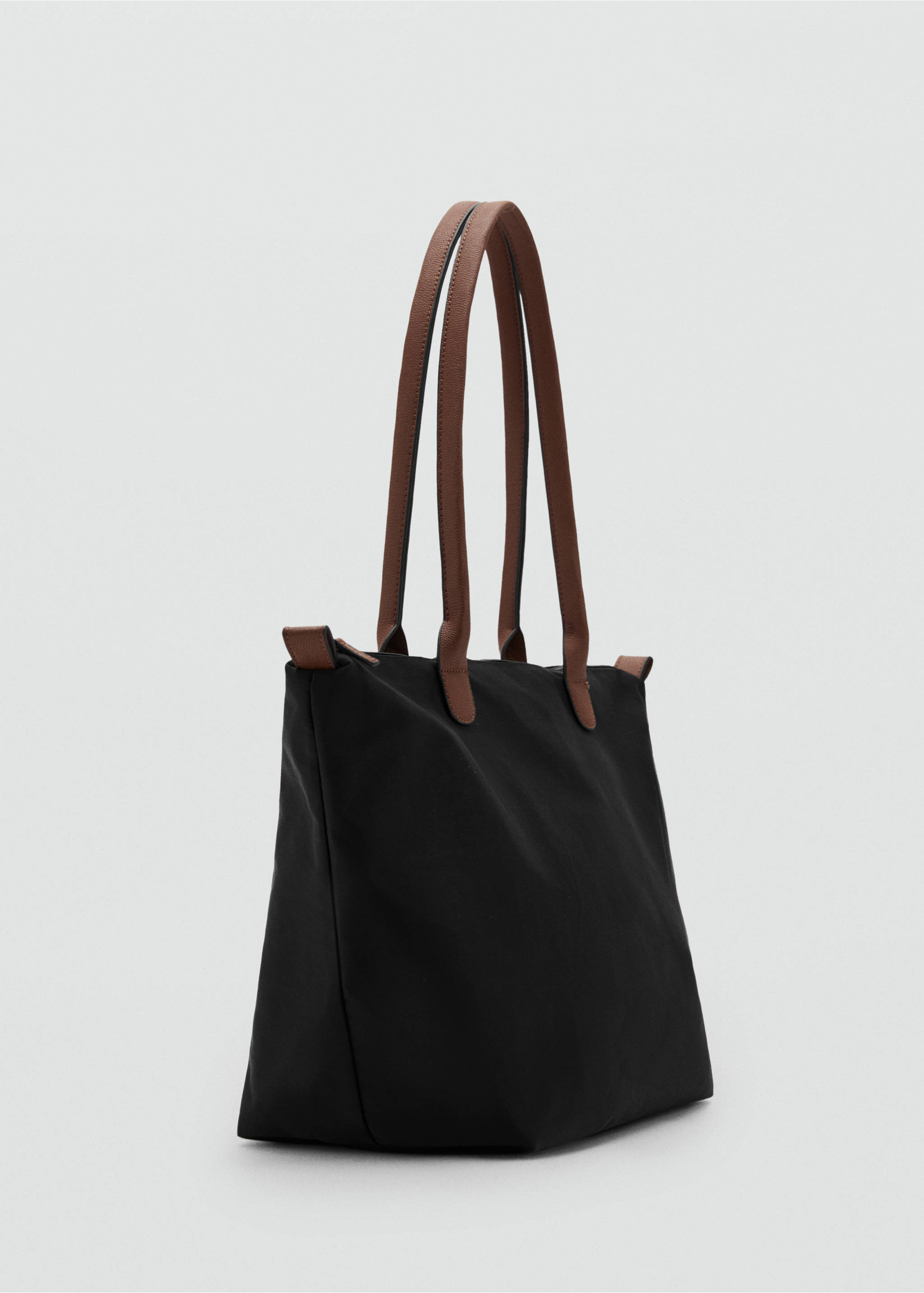 Shopper bag - Medium plane, Black. Ref: 27012553-00.