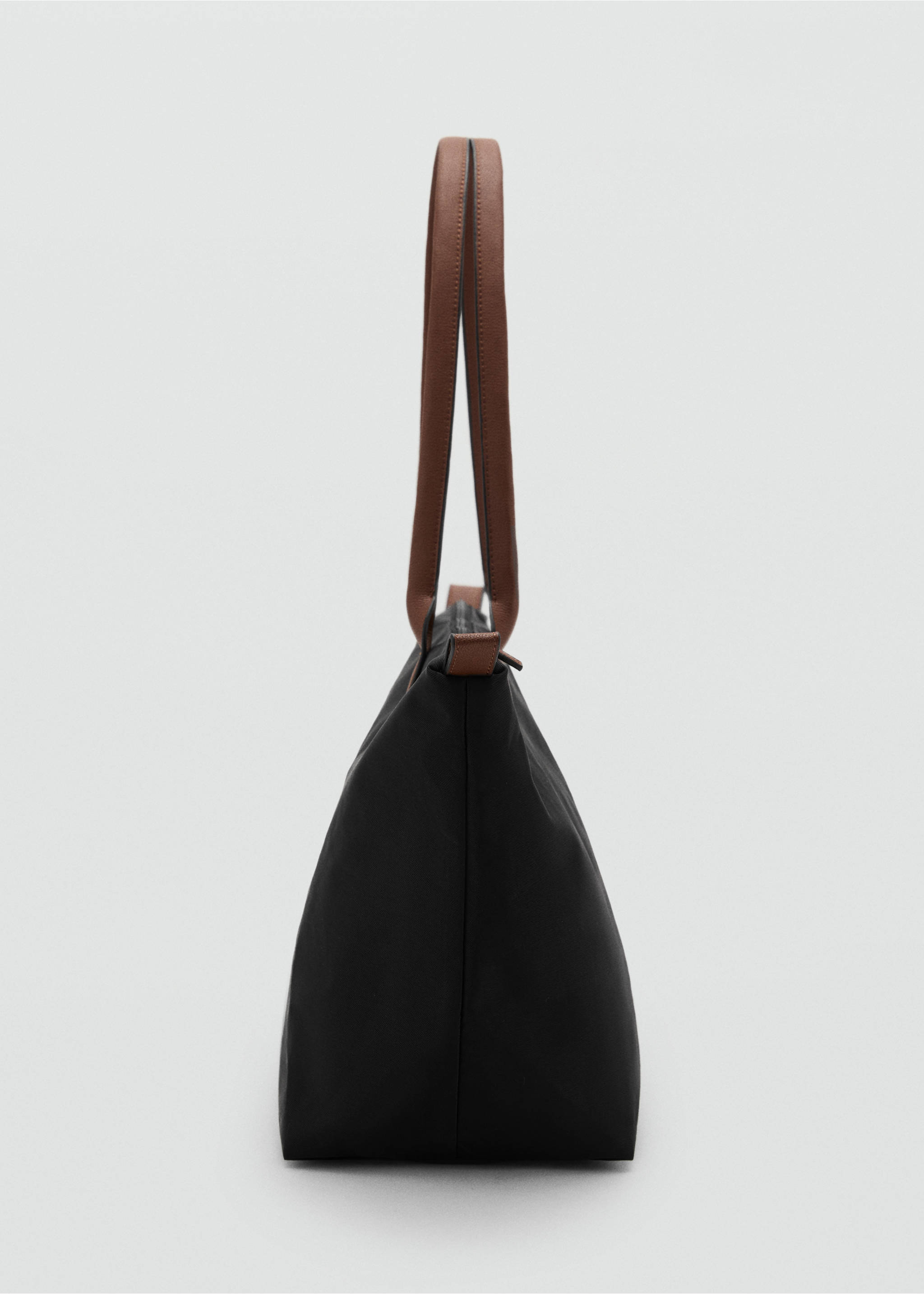 Shopper bag - Details of the article 1, Black. Ref: 27012553-00.