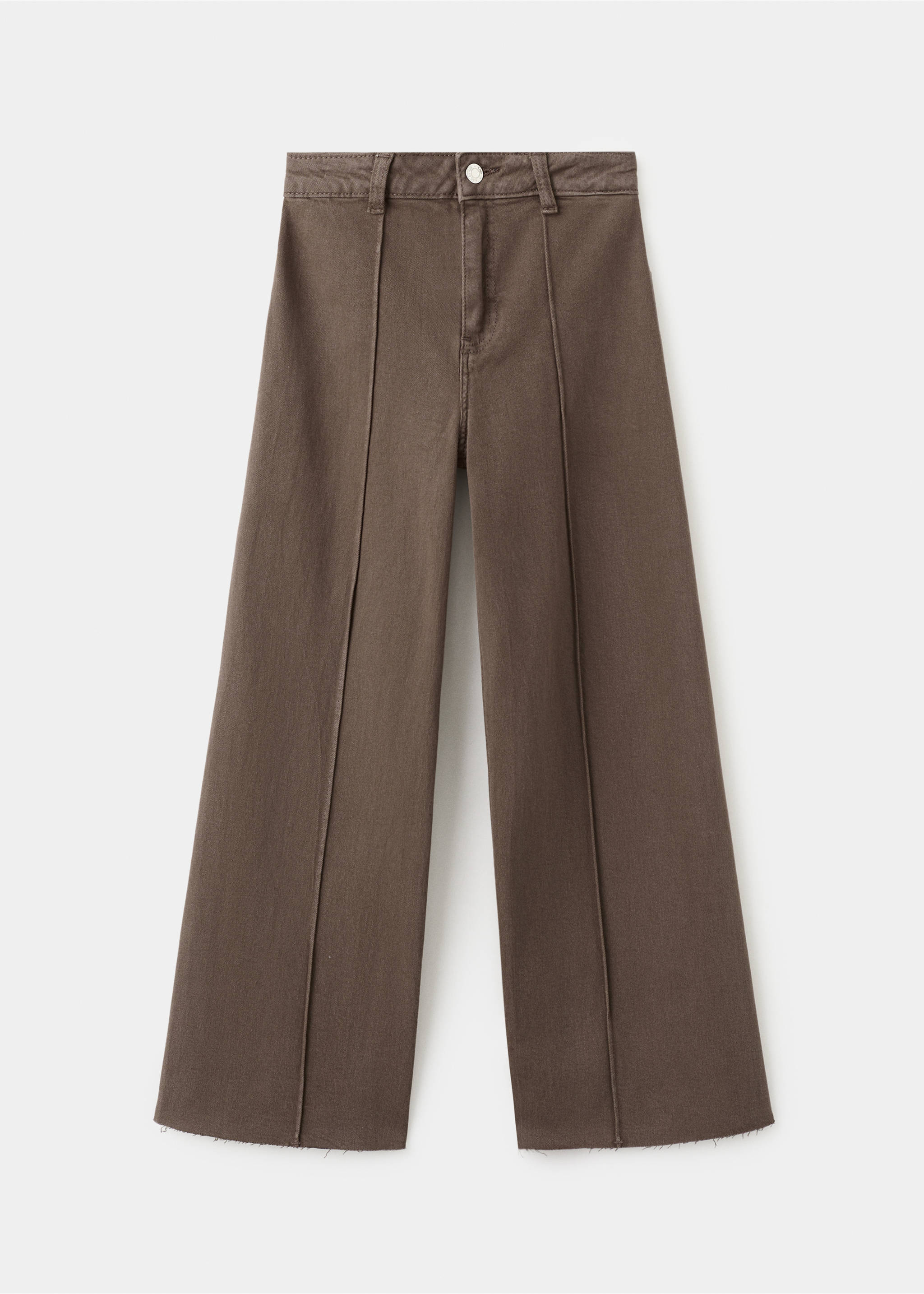 Seamless cotton jeans - Article without model, Brown. Ref: 27012892-00.