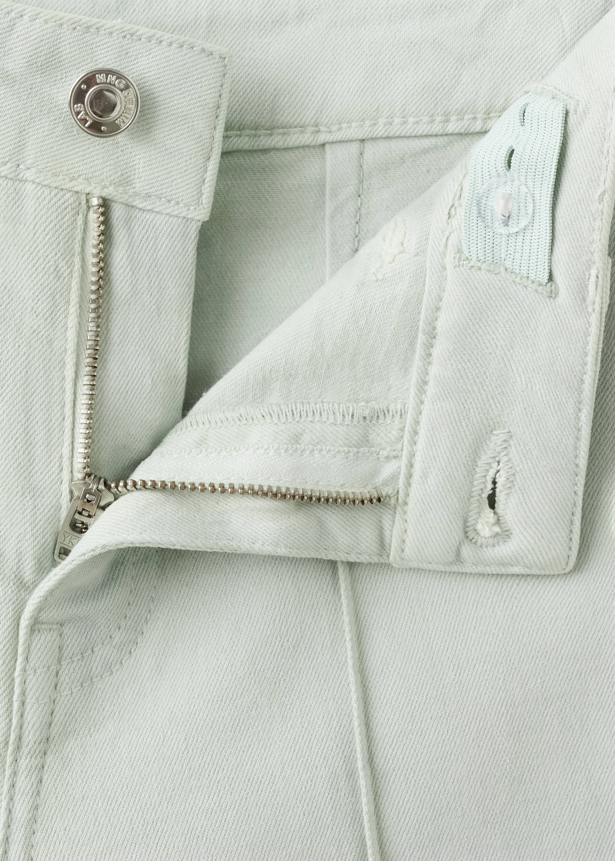Seamless cotton jeans - Details of the article 0