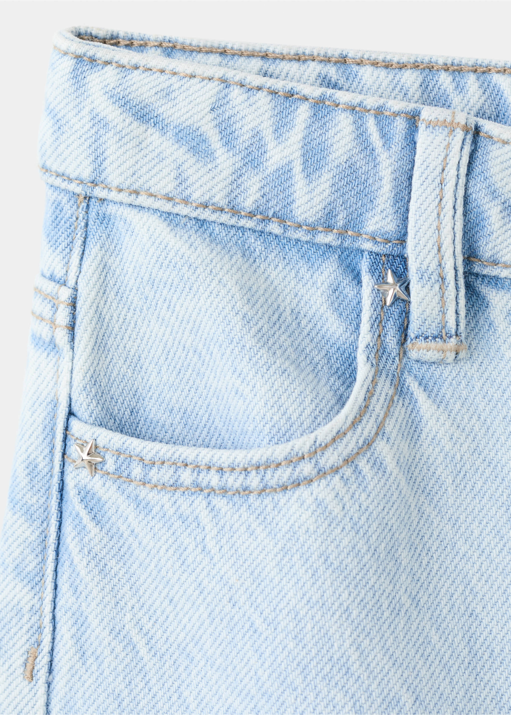 Jeans culotte - Detalle del artículo 0, Azul claro. Ref: 27012895-00.