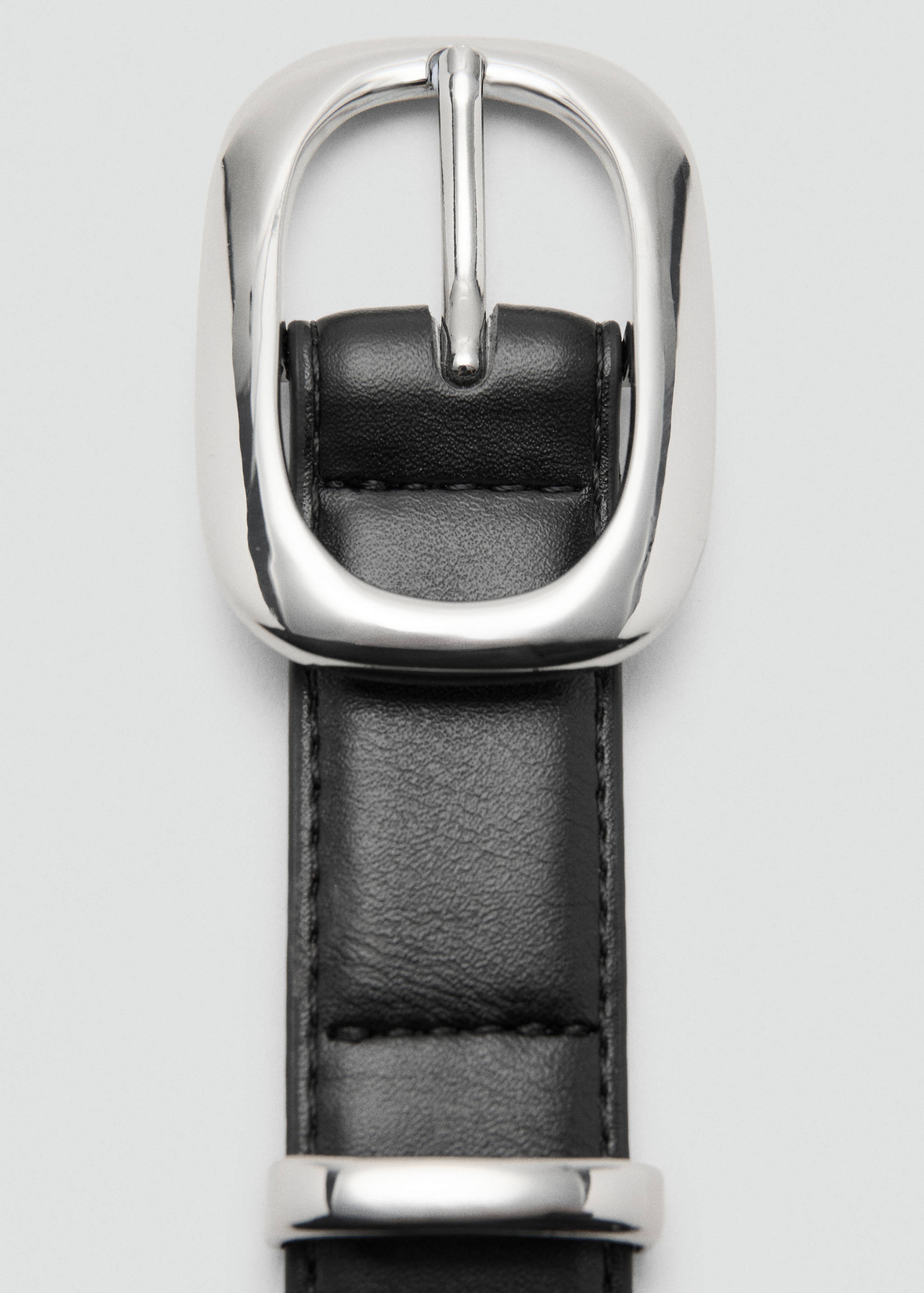 Square buckle belt - Medium plane