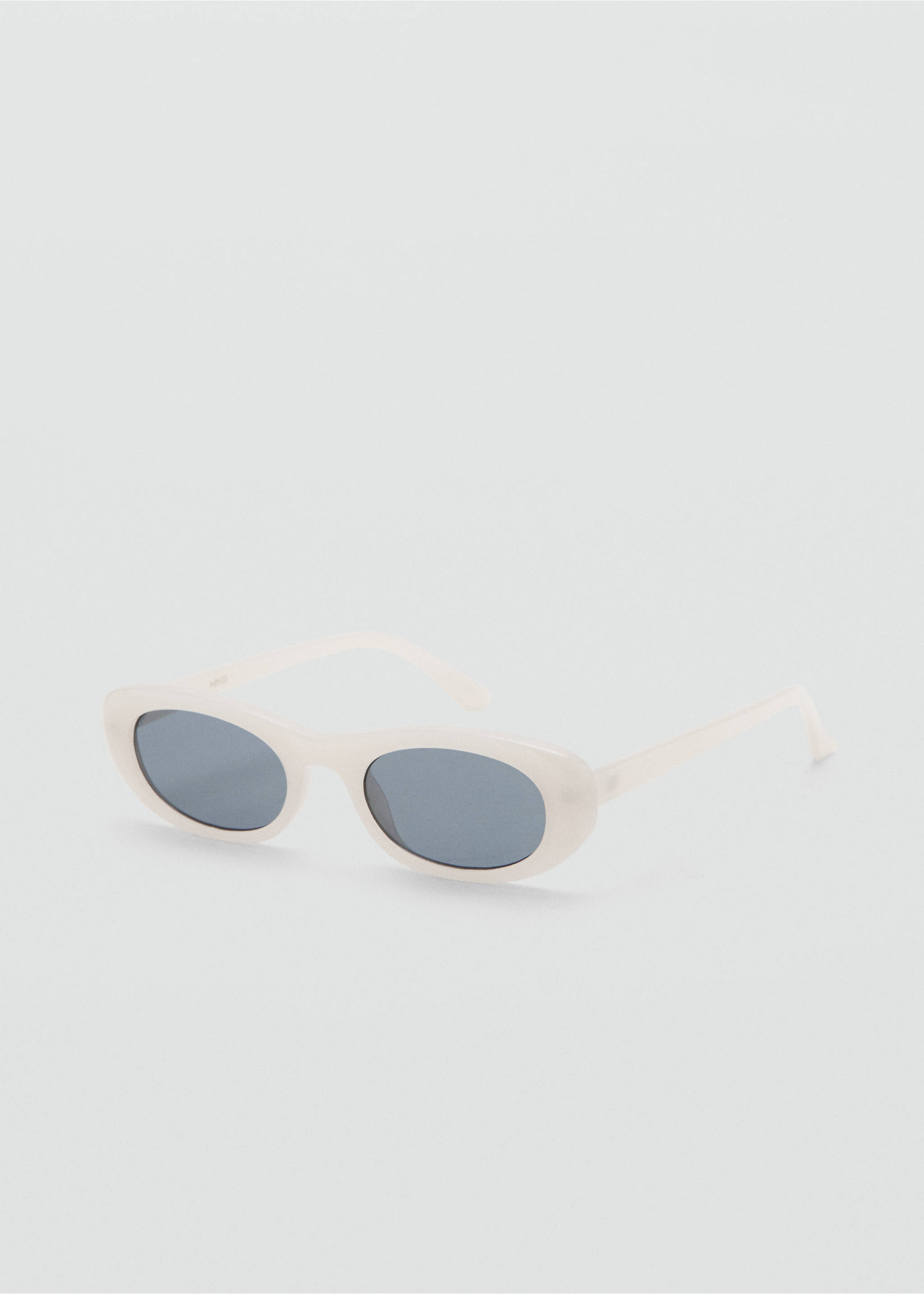 Oval-frame sunglasses - Medium plane, White. Ref: 27012898-00.