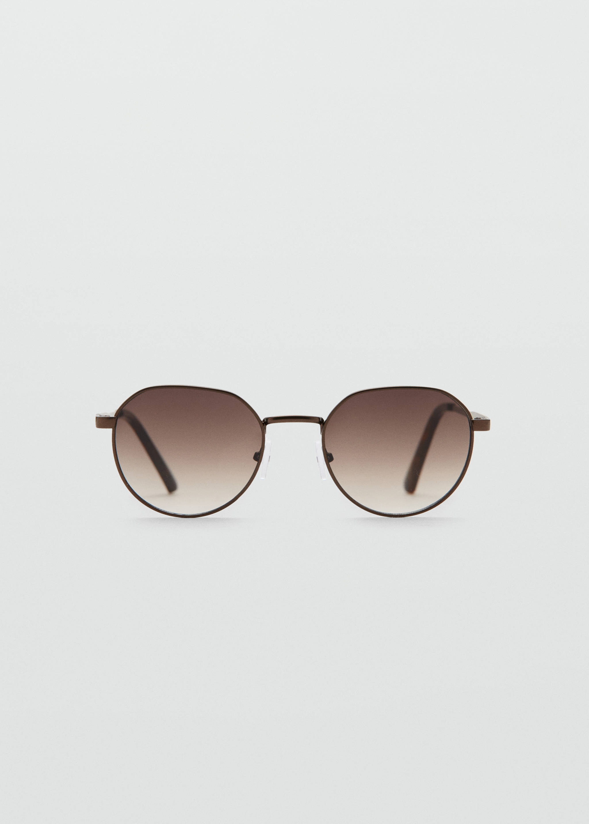Round metal-frame sunglasses - Article without model