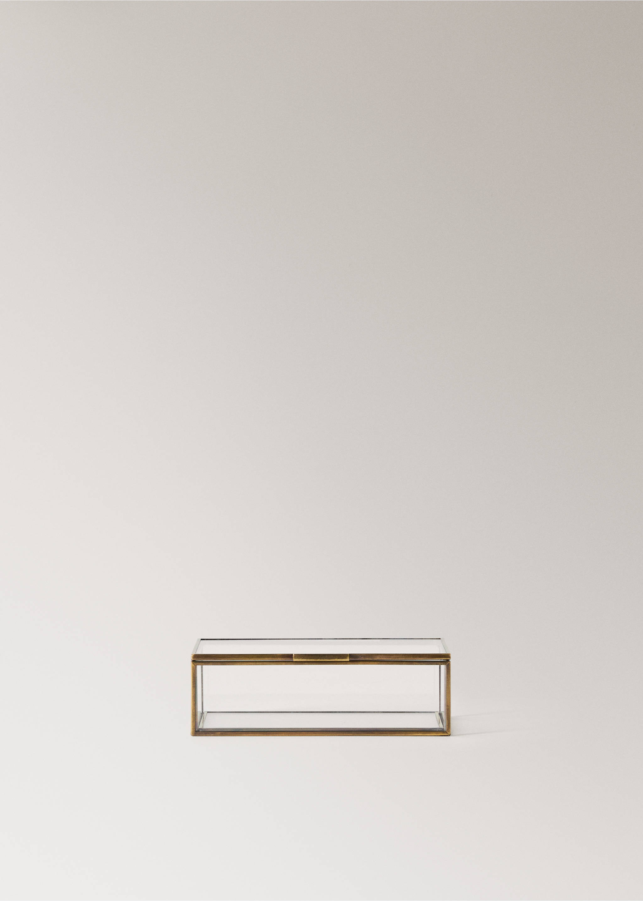 Μεταλλικό κουτί μικρό - Προϊόν χωρίς μοντέλο, Χρυσό. Ref: 27012916-00.