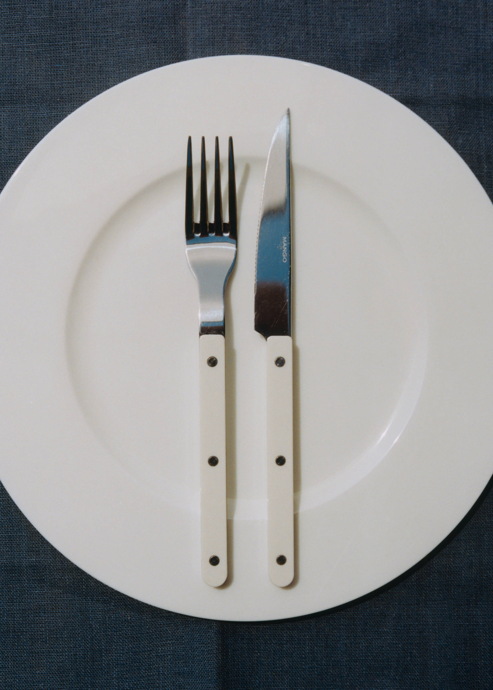 Stainless steel cutlery set with resin handles - Details of the article 5