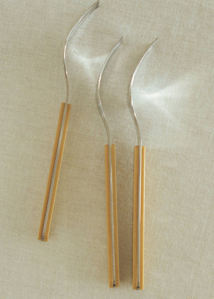 Stainless steel cutlery set with resin handles — Curry