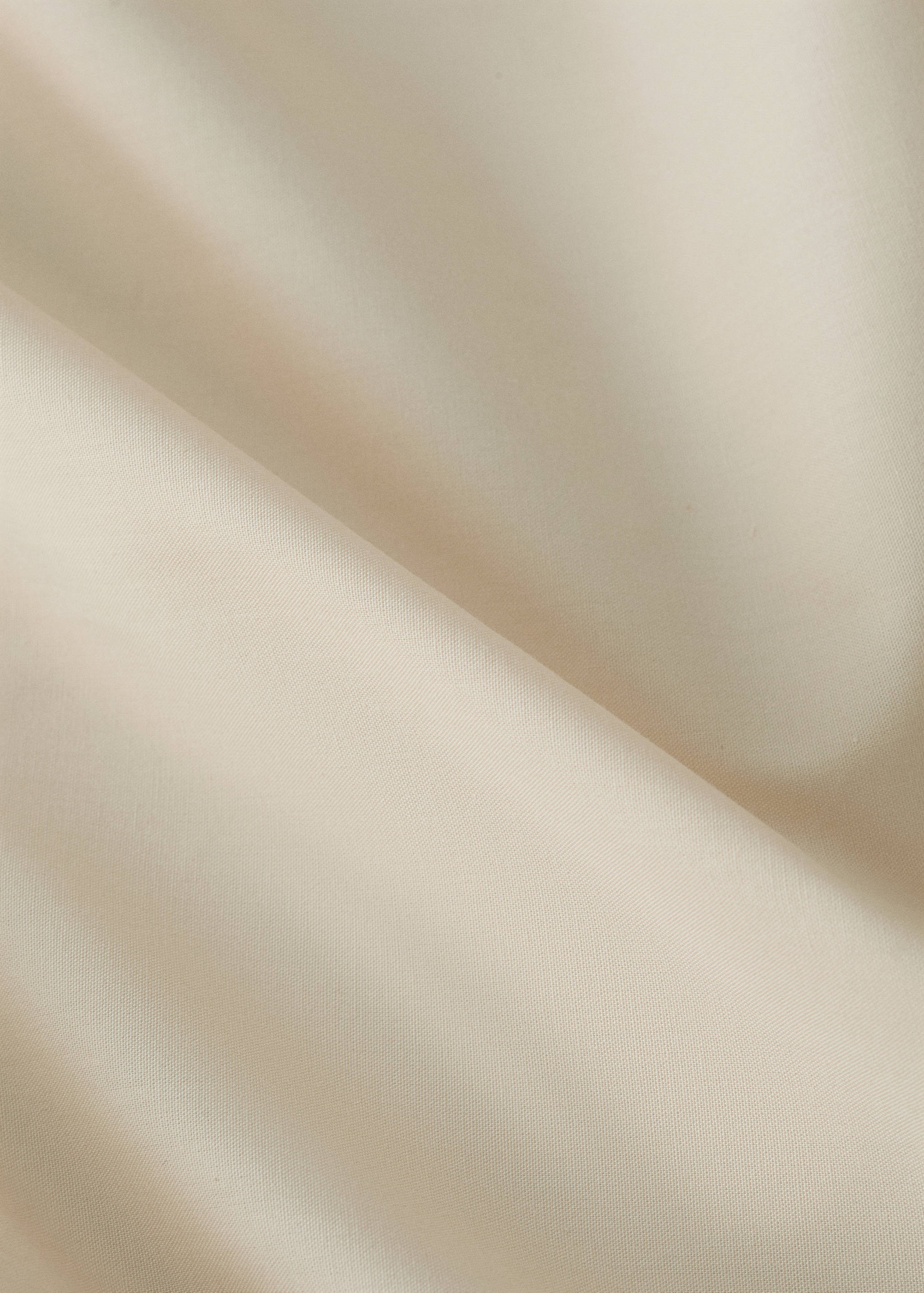Reversible colour percale cotton top sheet for 180/200 cm bed - Details of the article 3