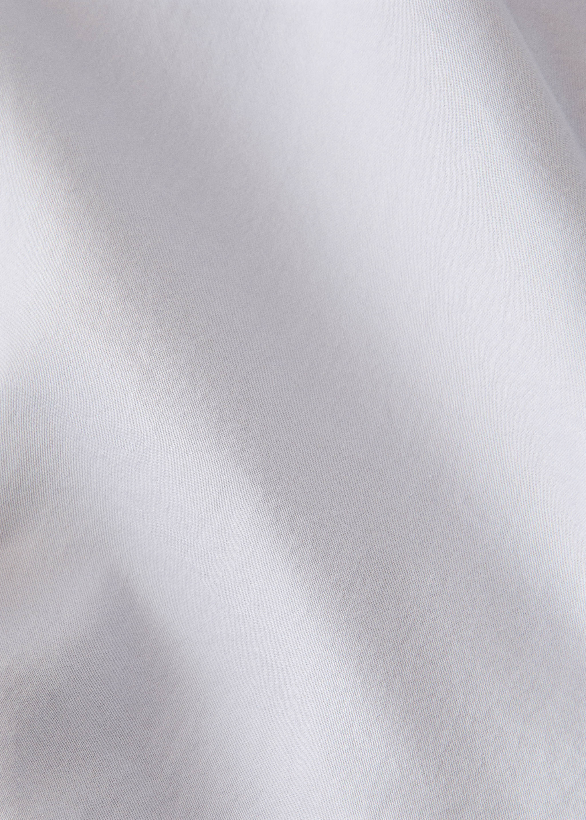 Double-stitched satin top sheet for 180/200 cm bed - Details of the article 3