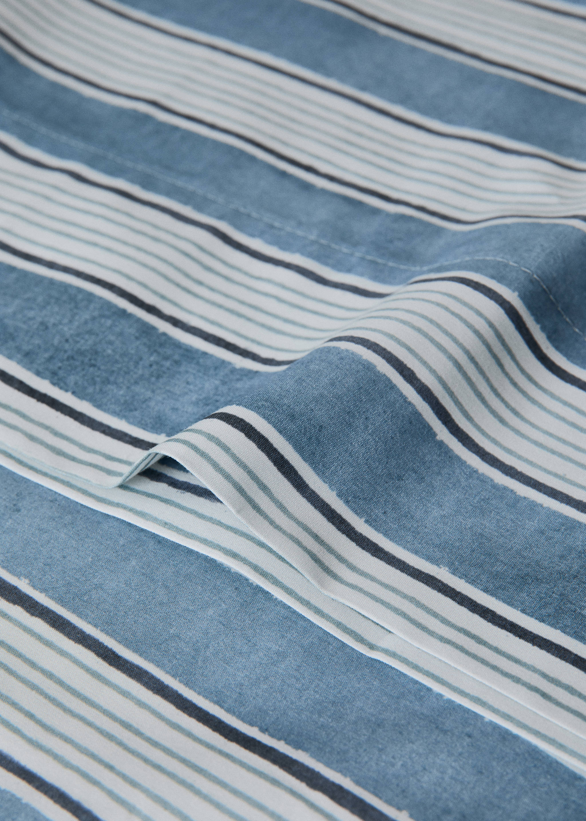 Watercolour Wide Stripe Pillow Cover 45x110 cm - Details of the article 1