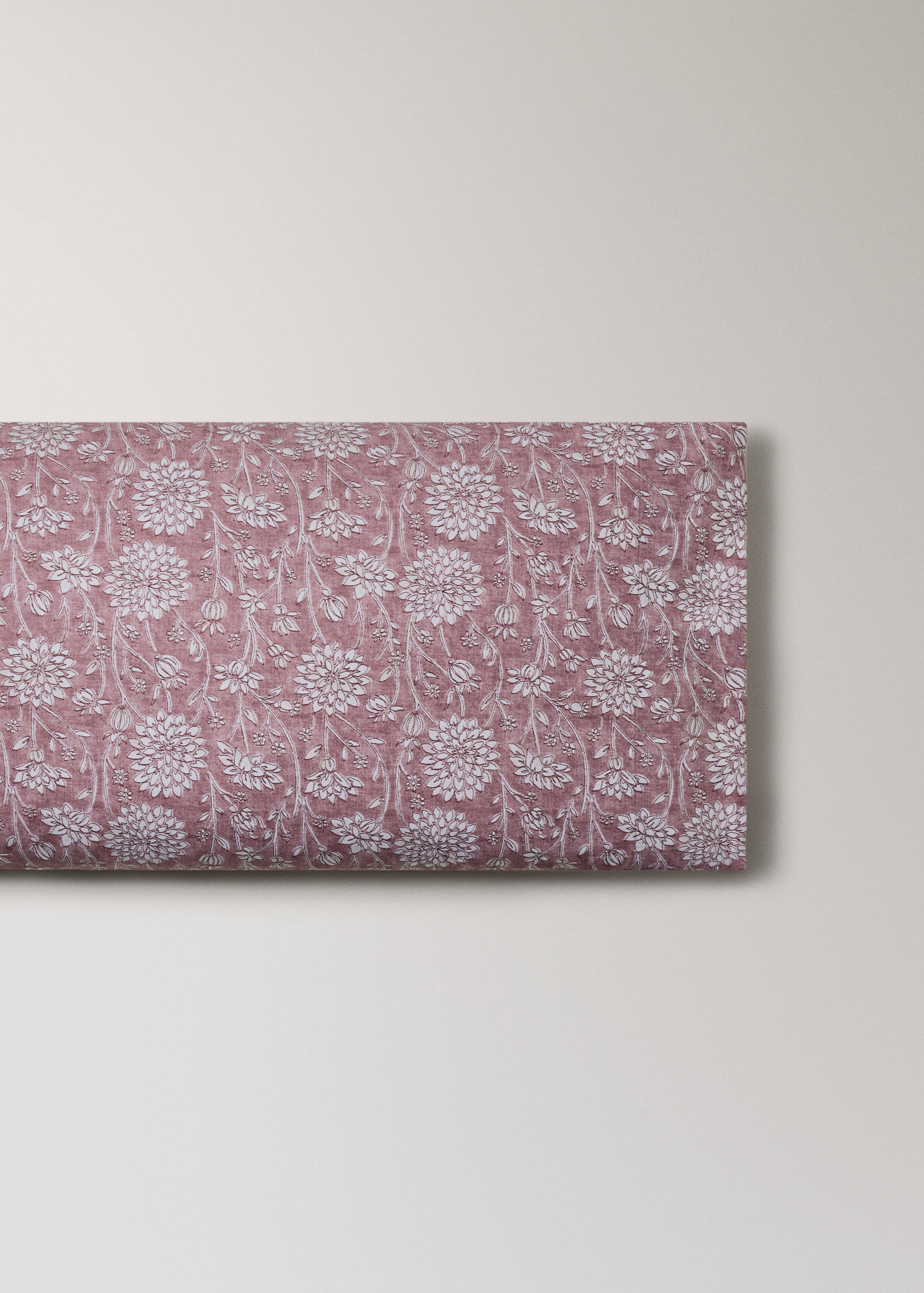 Husă de pernă din bumbac percal, model cu imprimeu cu dungi fine, 45x110 cm - Articol fără model