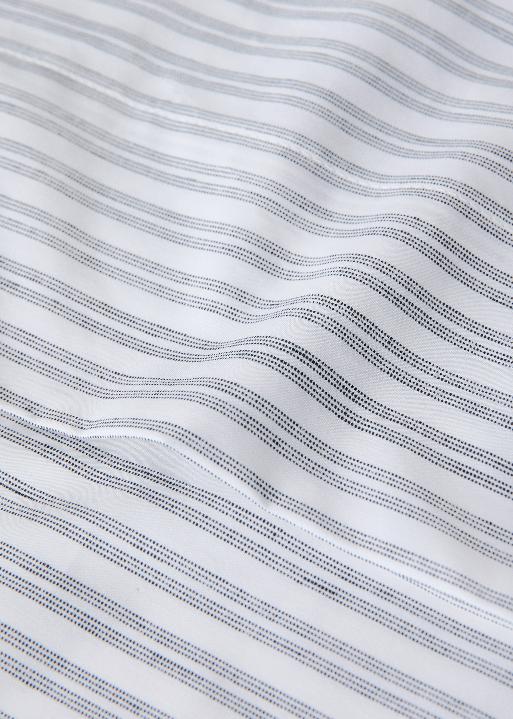 Funda coixinera cotó percala ratlles 45x110 cm - Detall de l'article 1