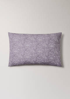 Two decorative floral print pillowcases 50x75 cm — Light/Pastel Purple 5