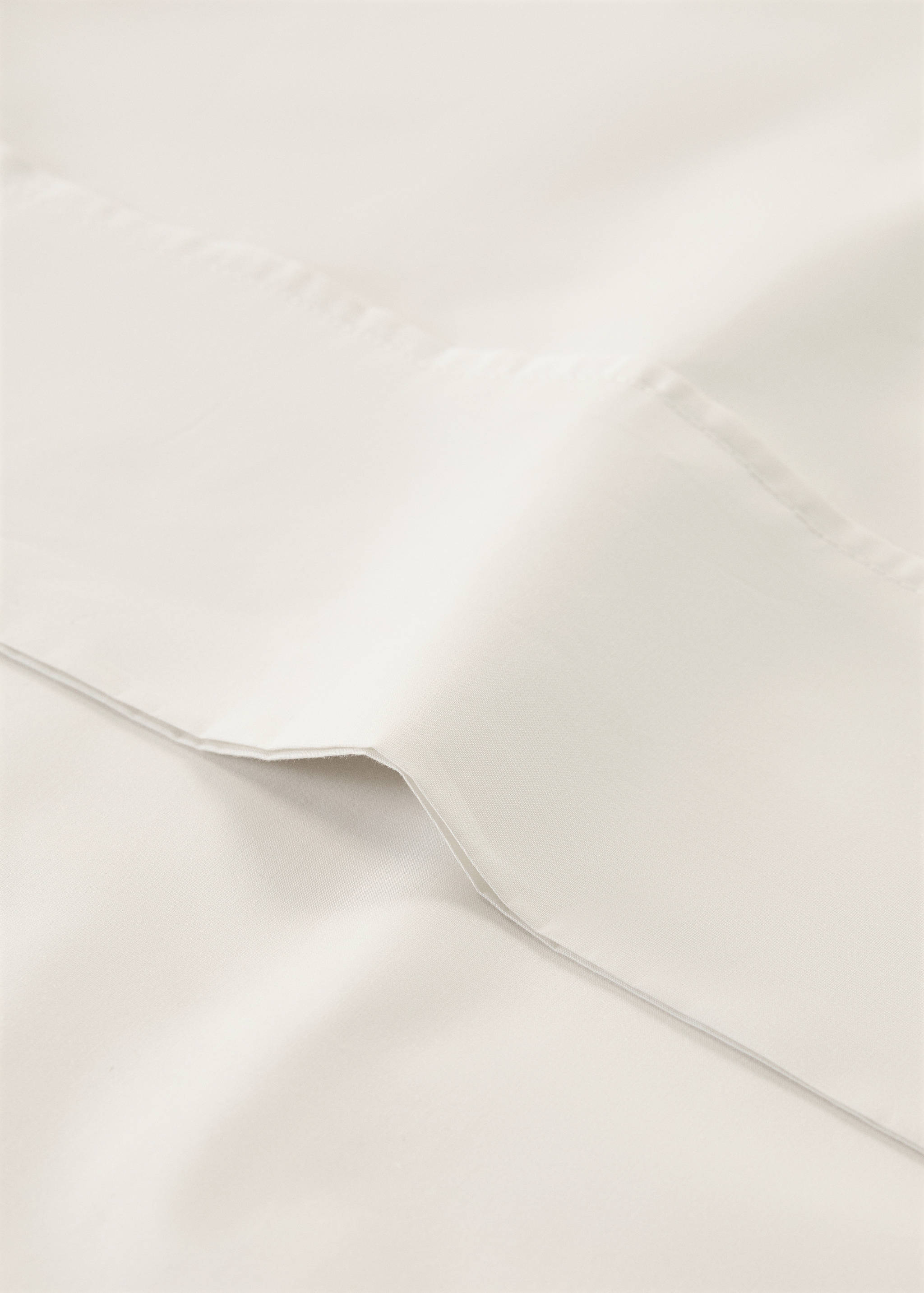 300-thread count cotton percale pillowcase, 45x110 cm - Details of the article 2