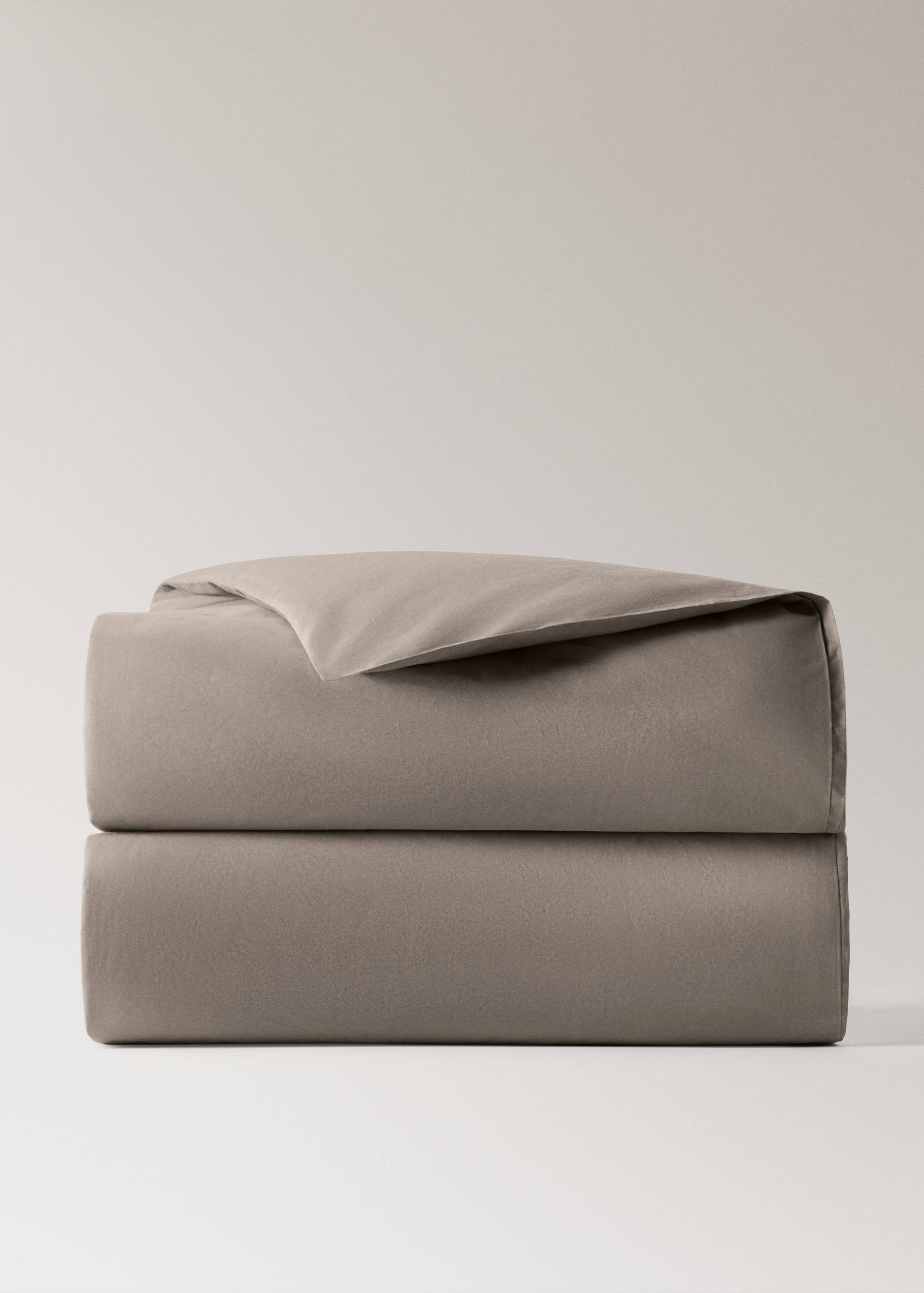 300 threads count cotton percale duvet cover Queen bed - Article without model