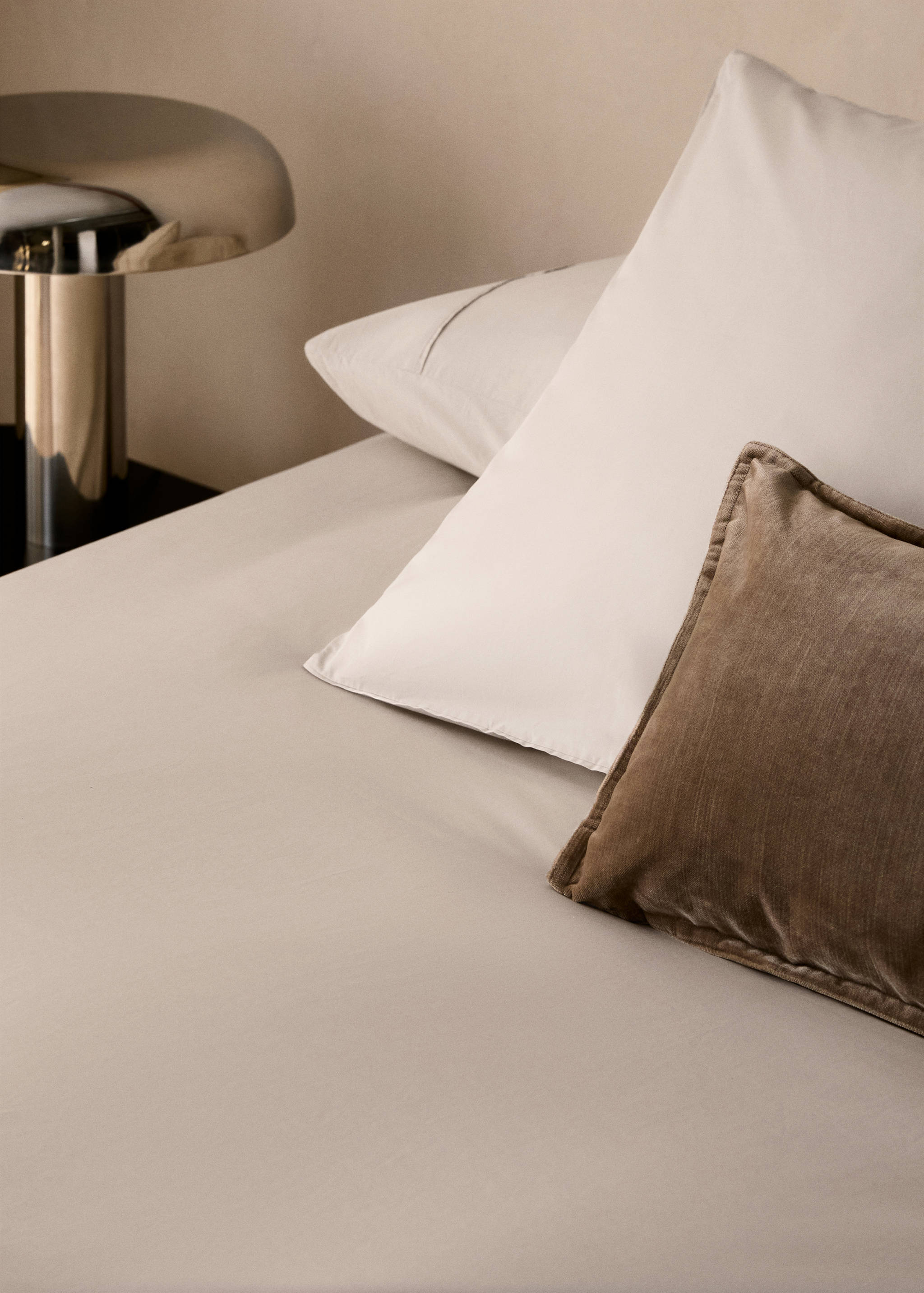 300-thread count cotton percale duvet cover for 150/160 cm bed - Details of the article 9
