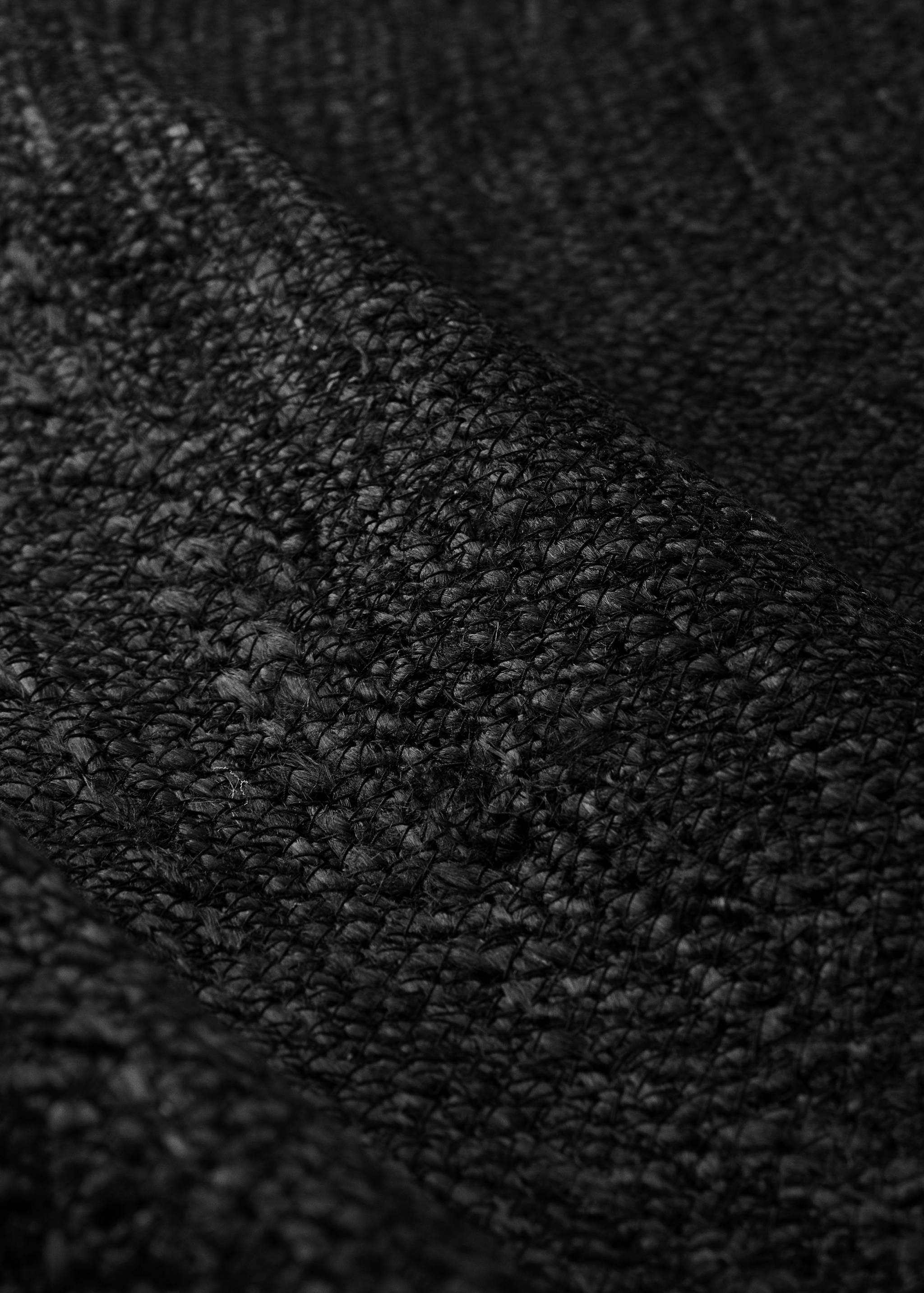 Round jute carpet - Details of the article 2