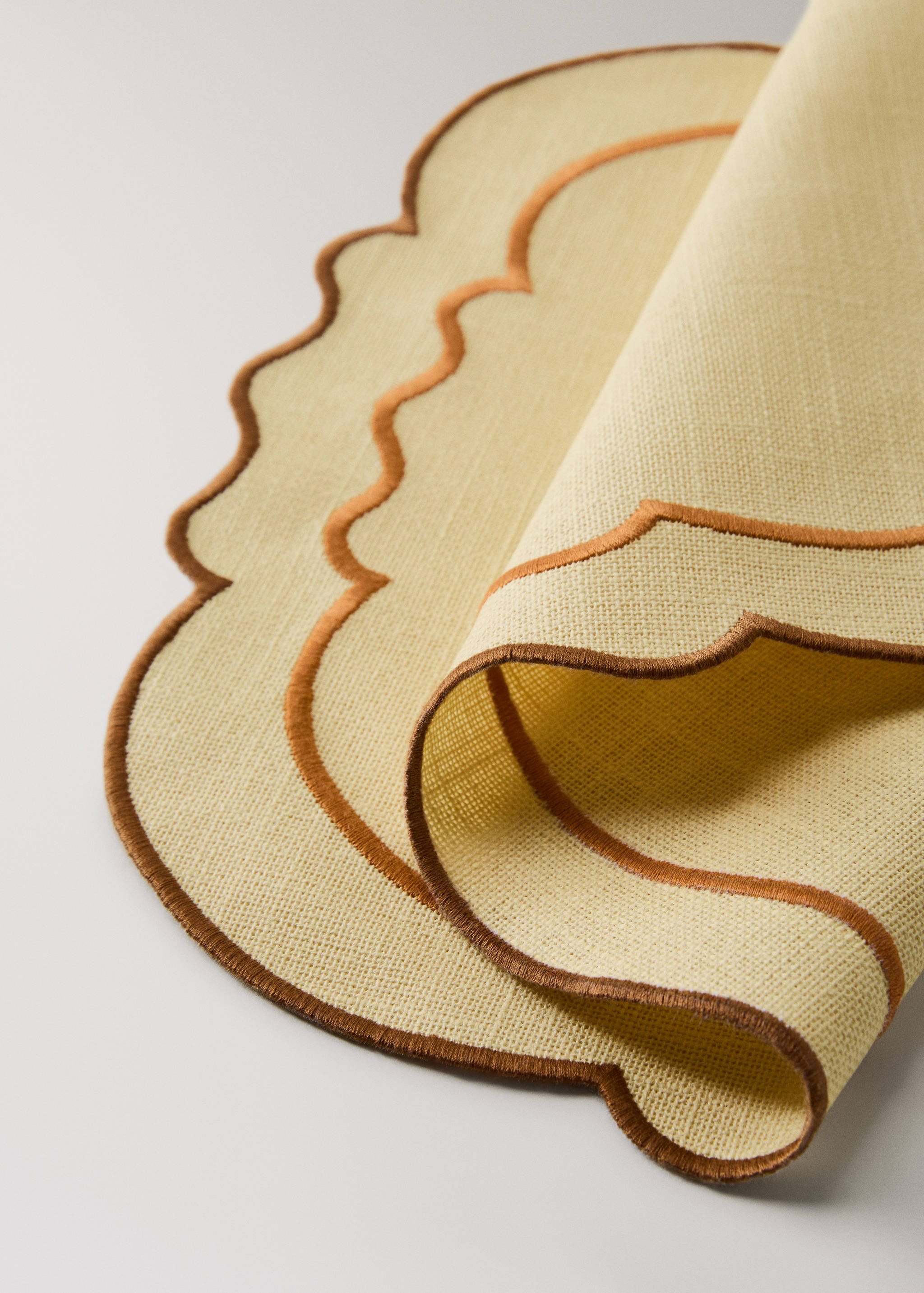 Resin cotton tablecloth waves - Details of the article 1