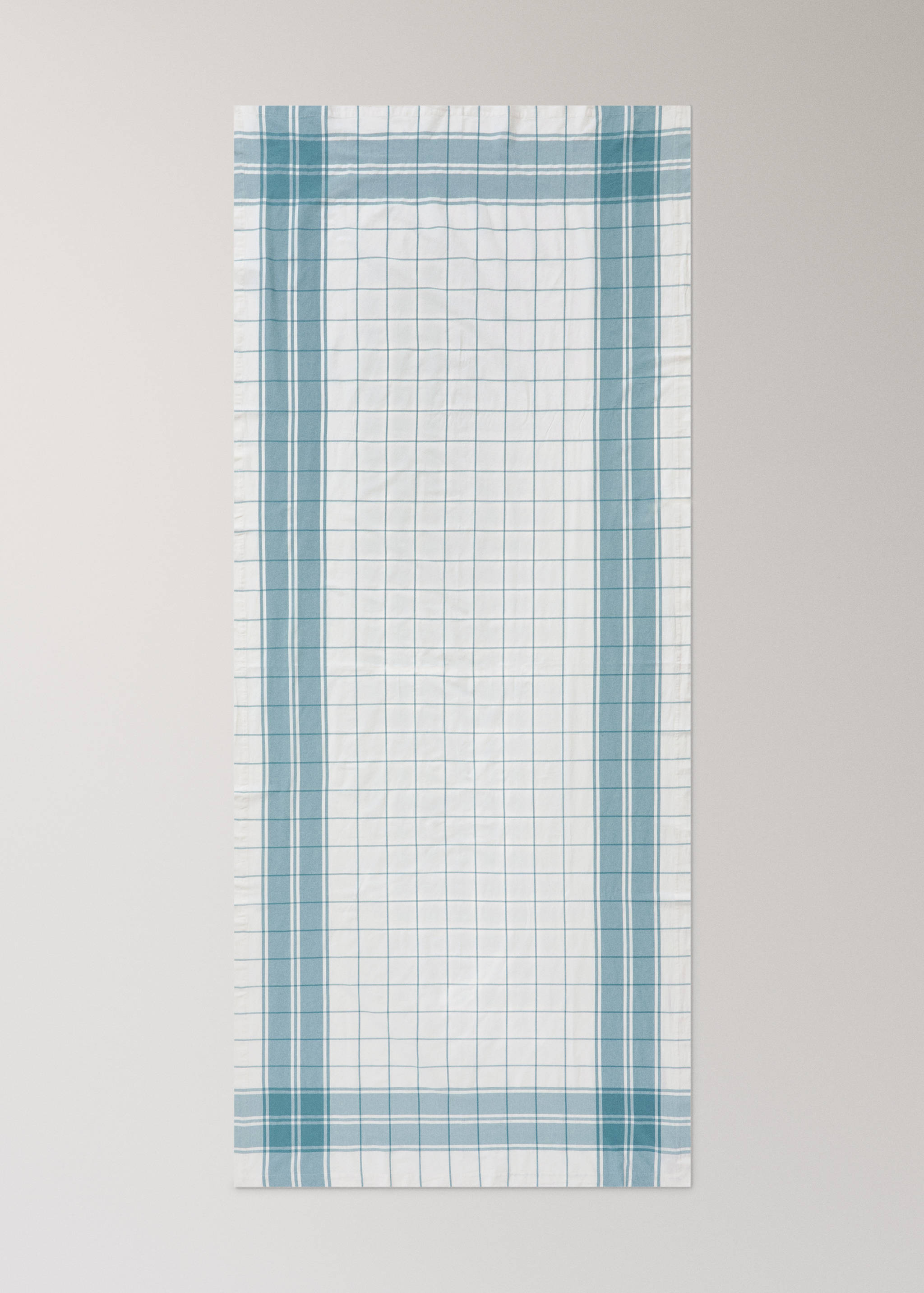 Nappe 100 % coton à rayures contraste pour 6 à 8 convives - Détail de l'article 4