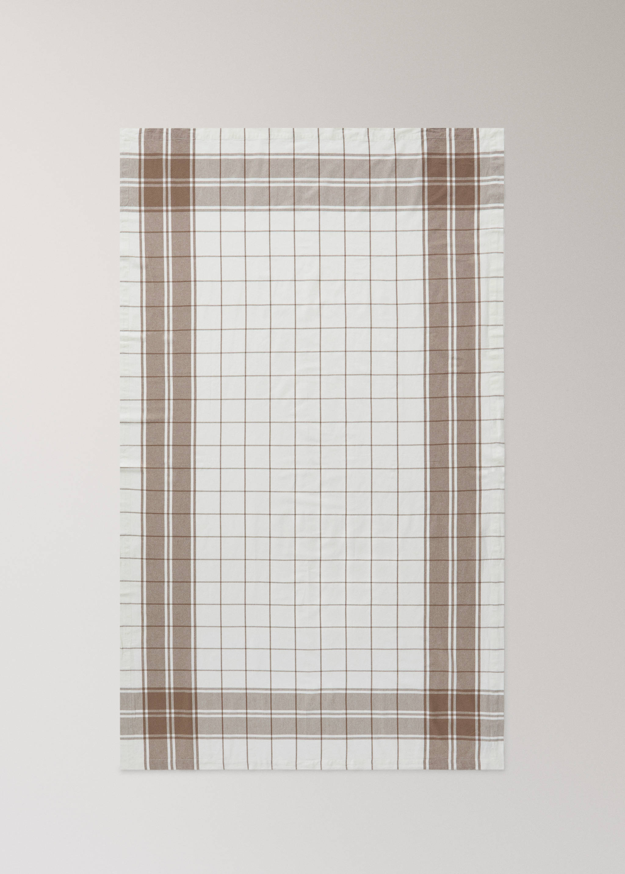 100% cotton tablecloth with contrasting stripes for 2 to 4 people - Details of the article 4