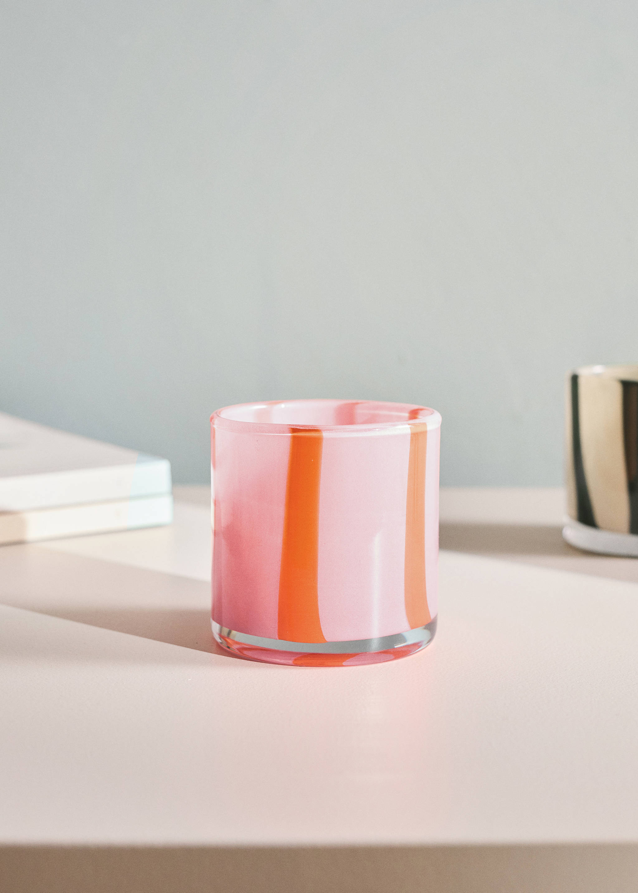 Bougeoir en verre soufflé - Plan général