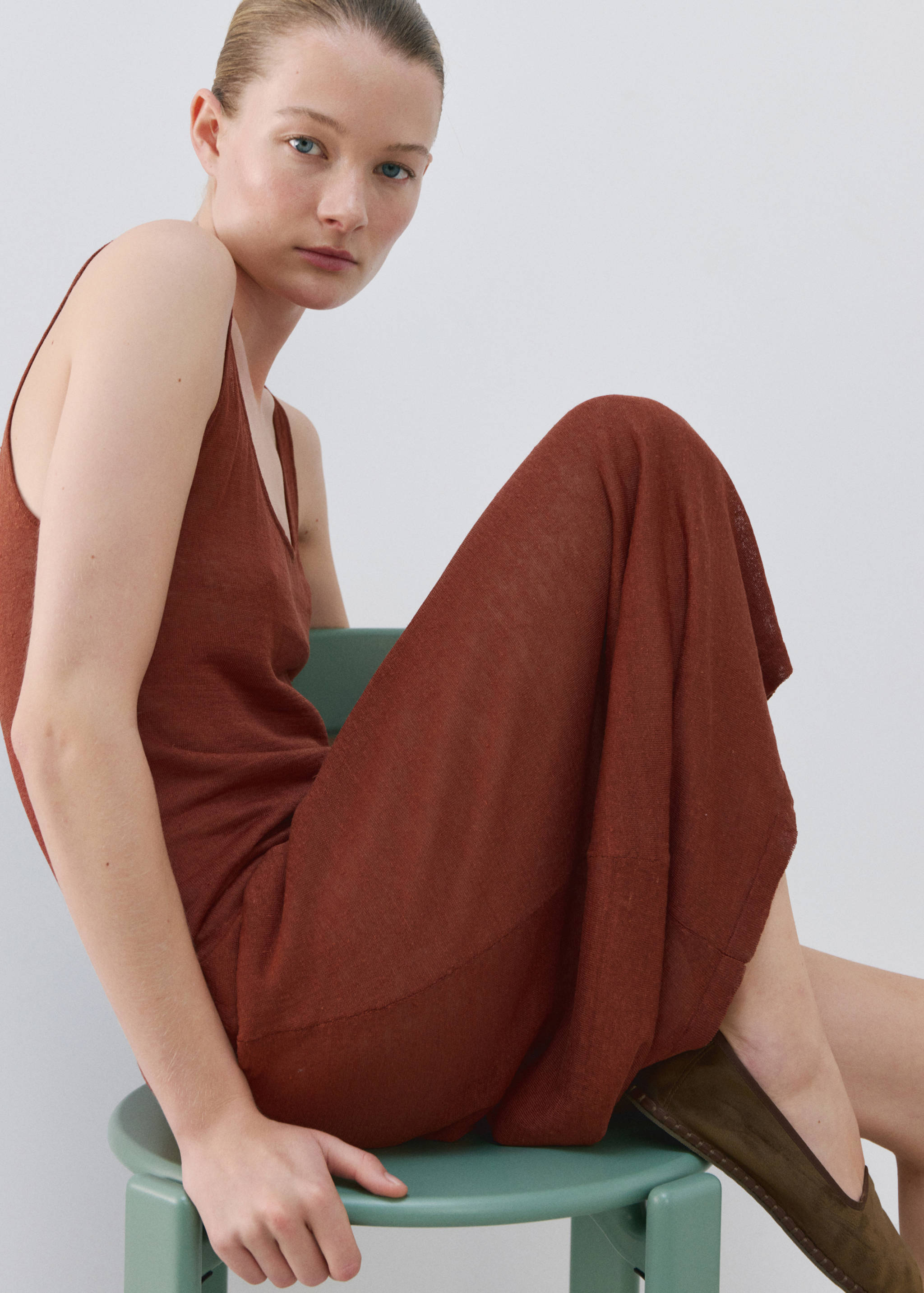 Vestido punto lino - Detalle del artículo 2