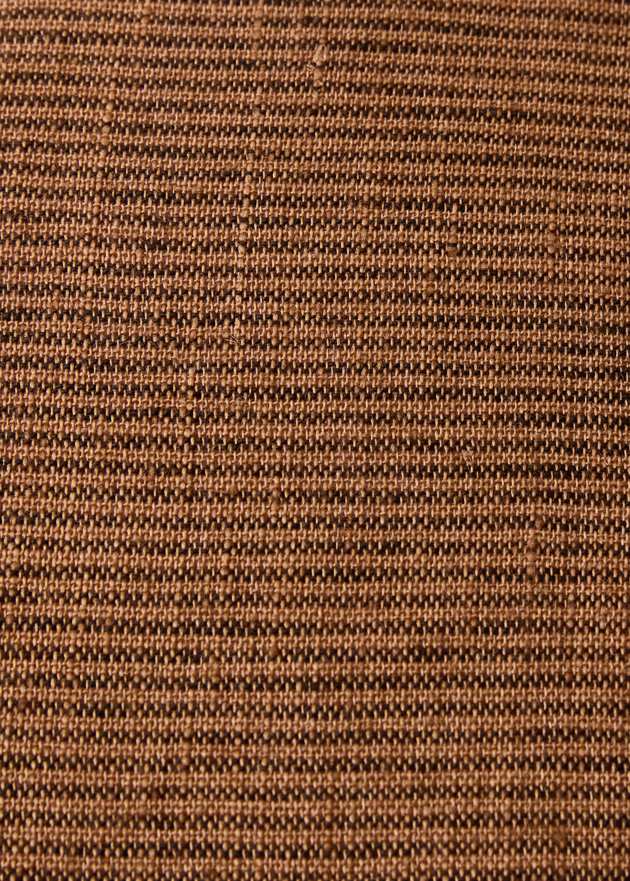 Linen cushion cover with topstitch finish 30x50 cm - Details of the article 3