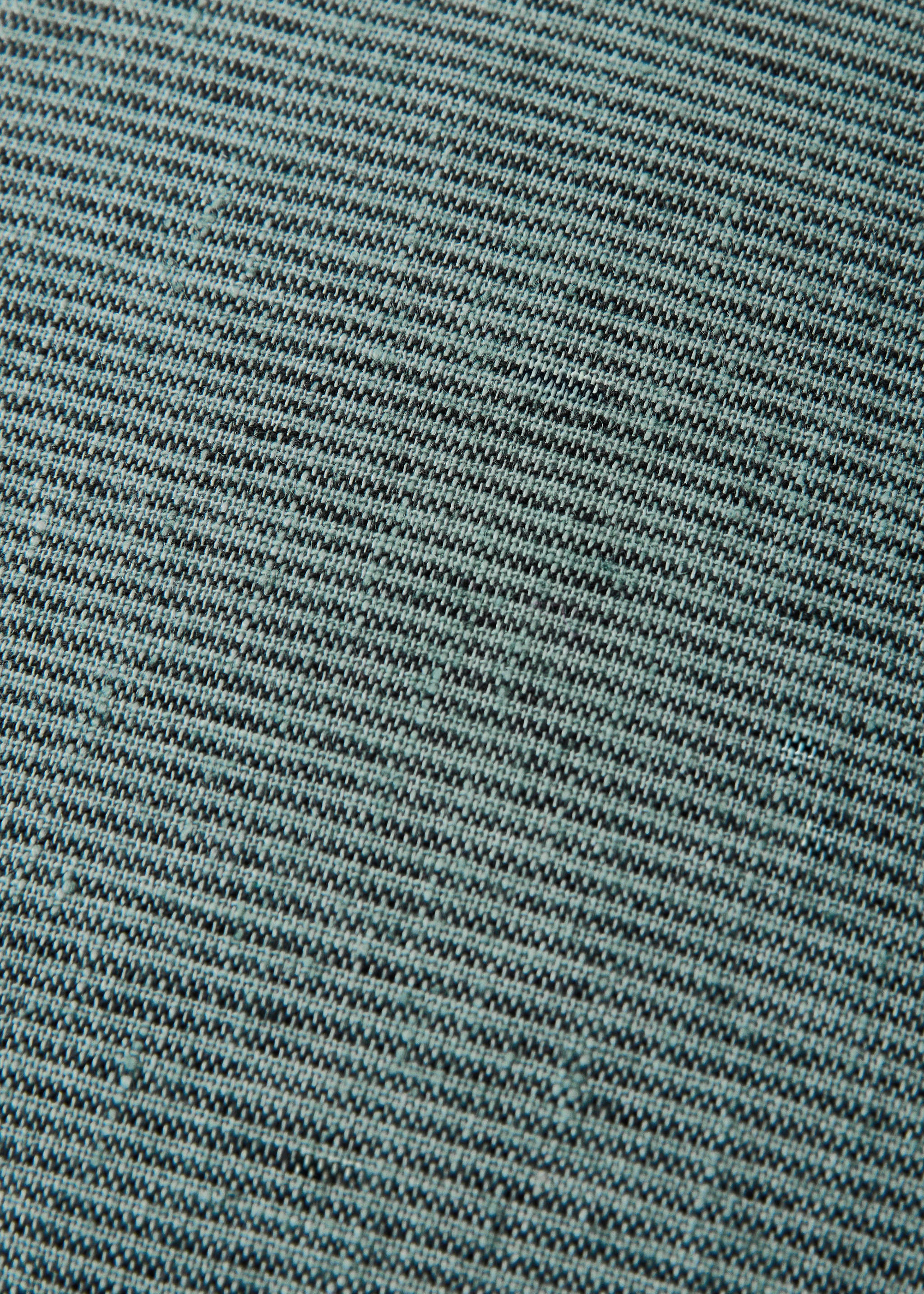 Linen cushion cover with topstitch finish 30x50 cm - Details of the article 3