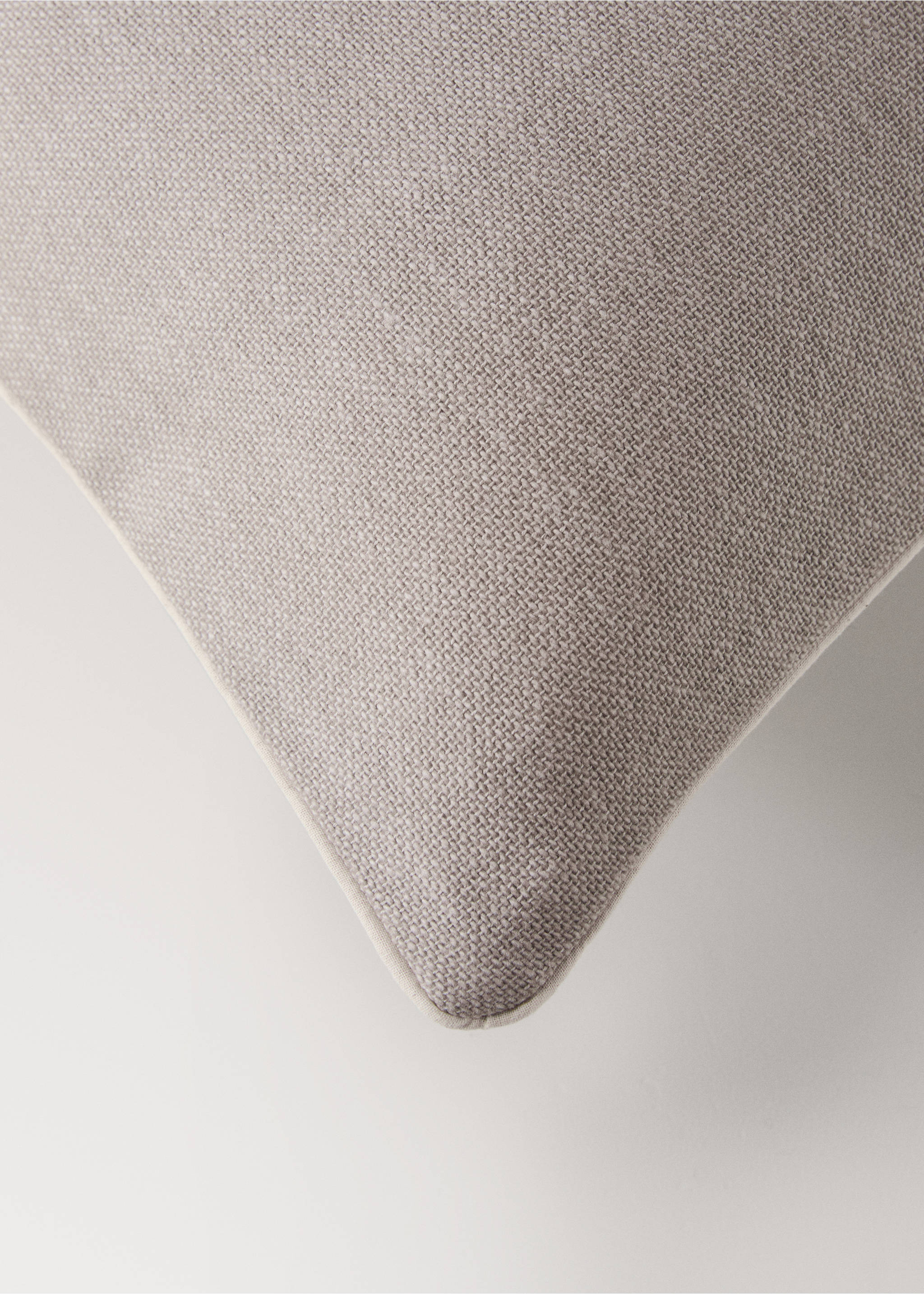 Чохол для декоративної подушки з фактурної бавовни, 30x50см - Детальніше про товар 1, Пісочний. Ref: 27013322-00.