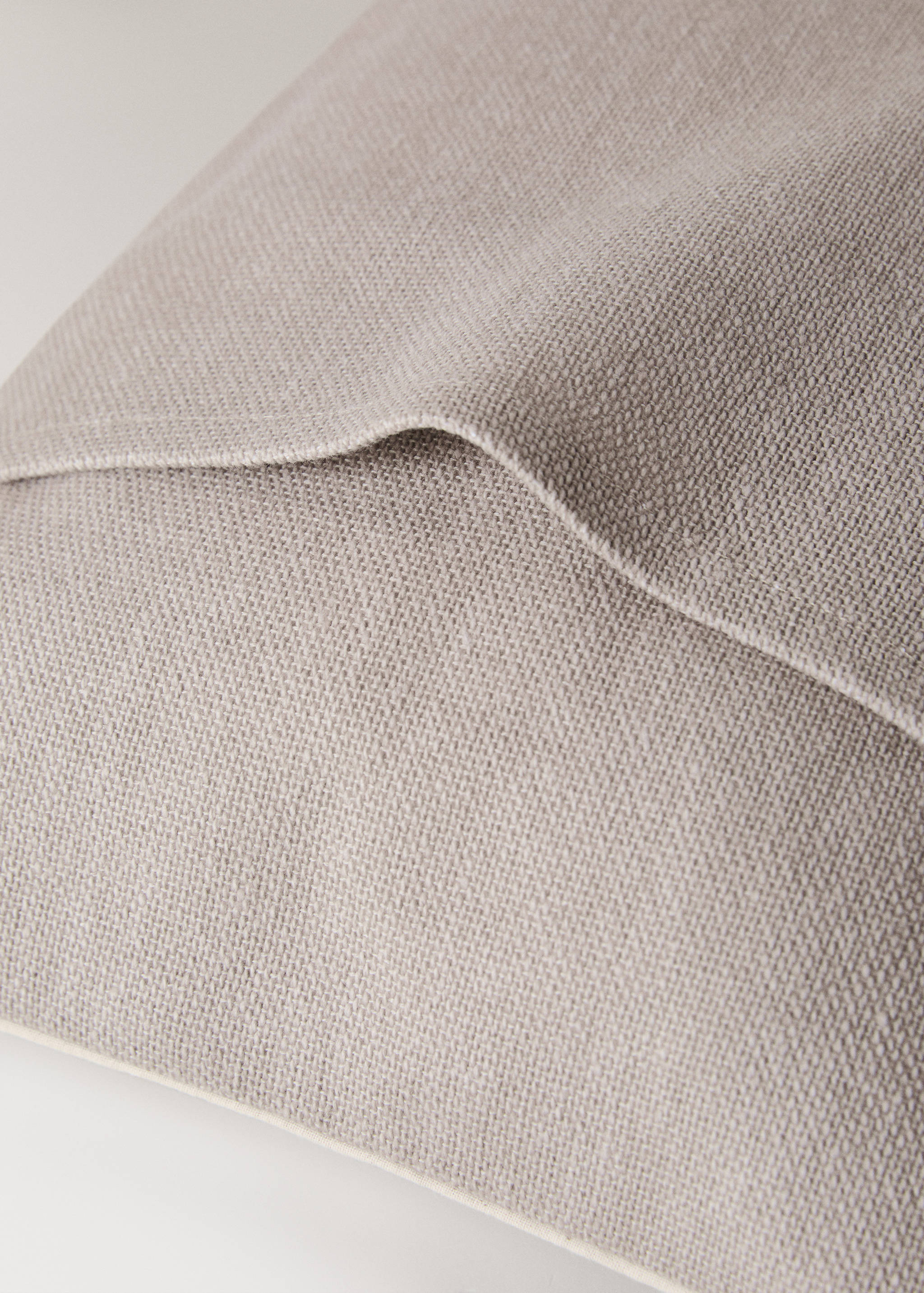 Cotton cushion cover with structure 30x50cm - Details of the article 2