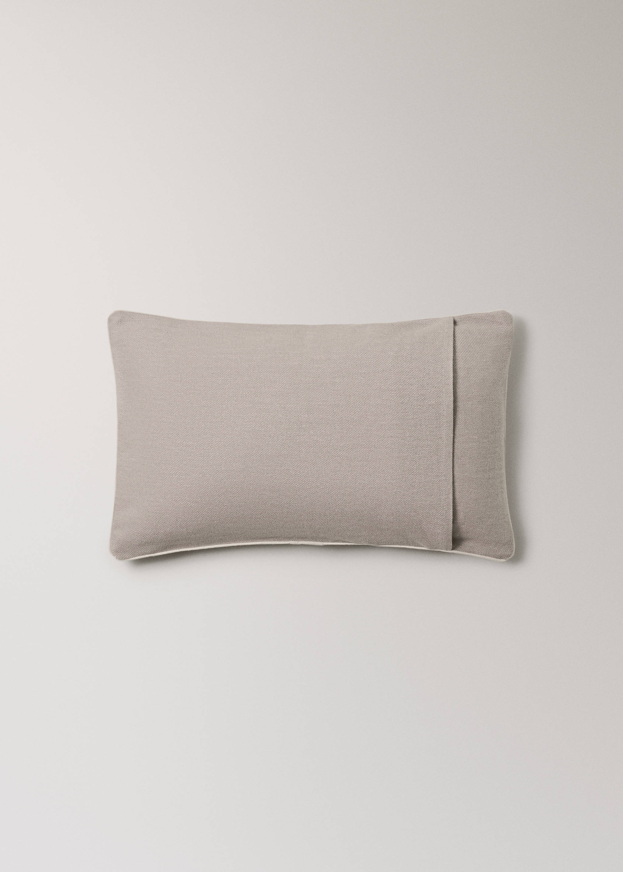 Cotton cushion cover with structure 30x50cm - Details of the article 4