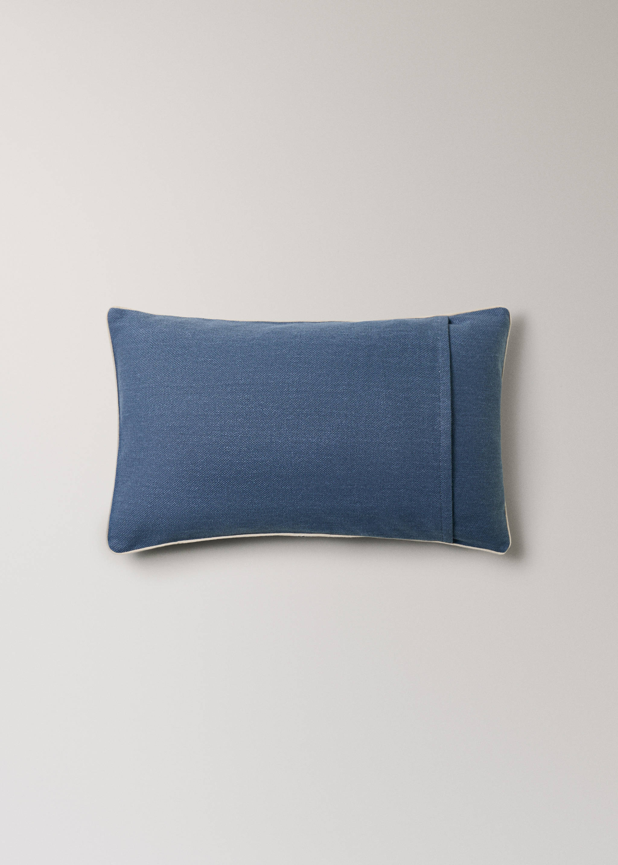 Cotton cushion cover with structure 30x50cm - Details of the article 4