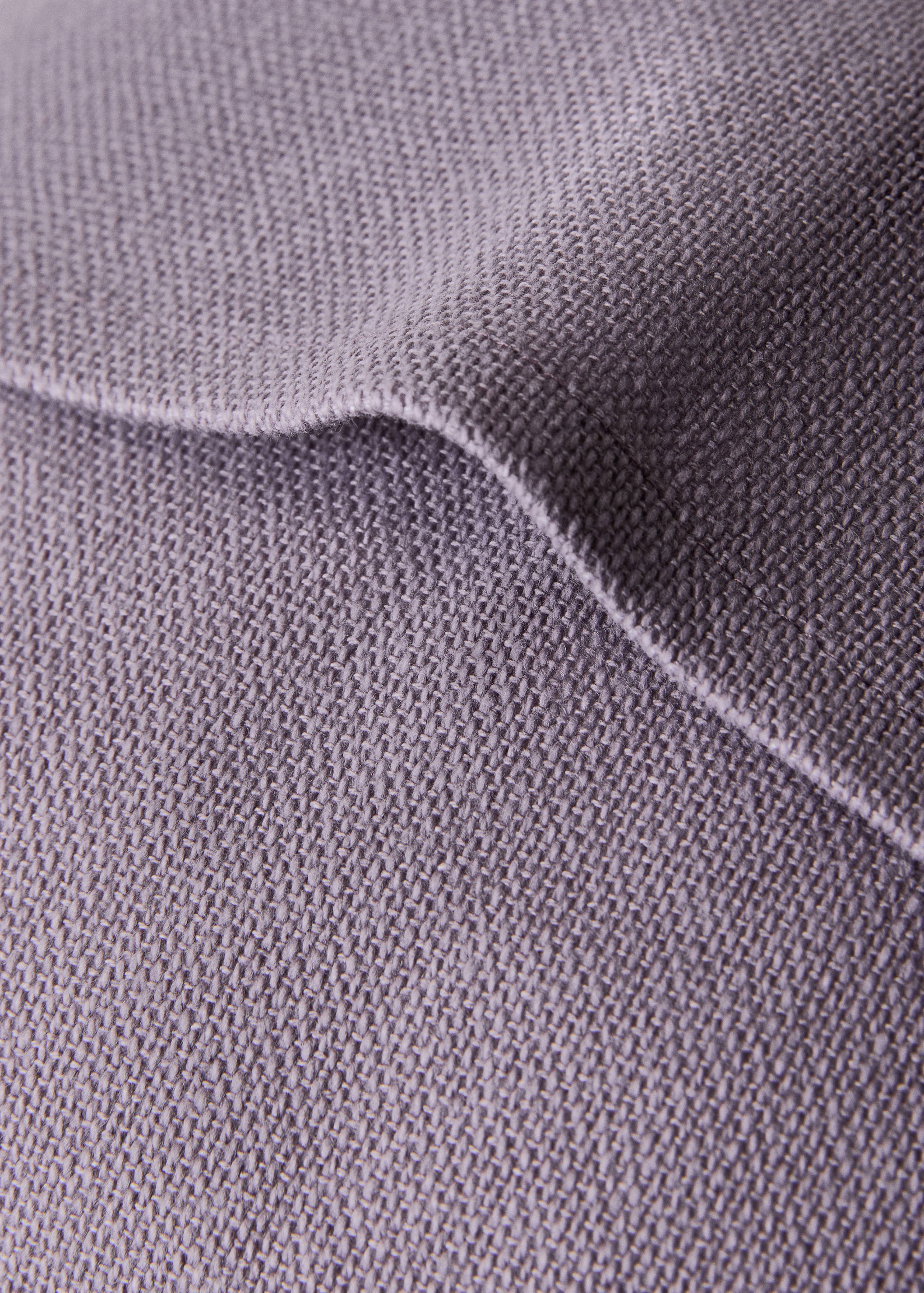 Cotton cushion cover with structure 30x50cm - Details of the article 2