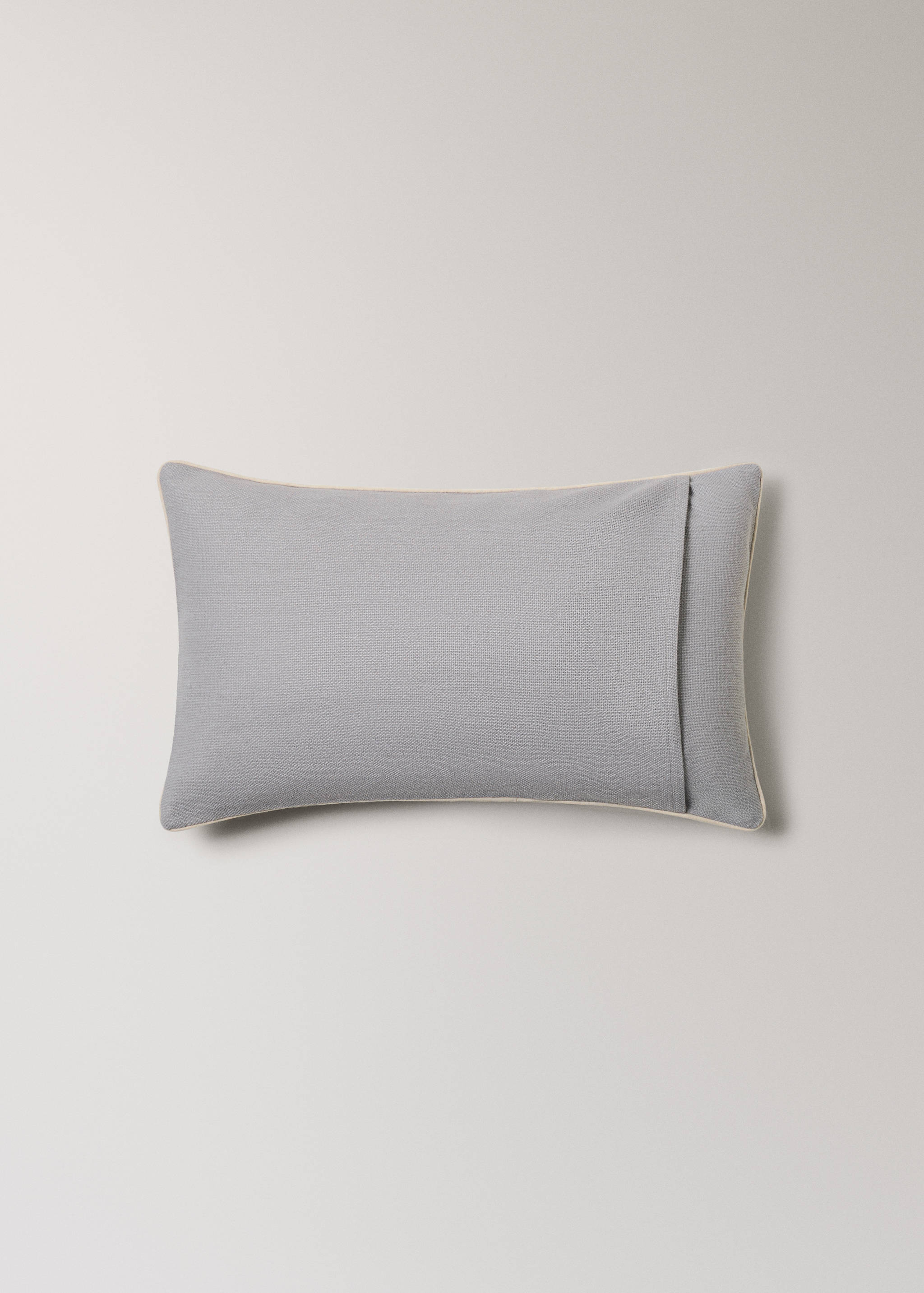 Cotton cushion cover with structure 30x50cm - Details of the article 4