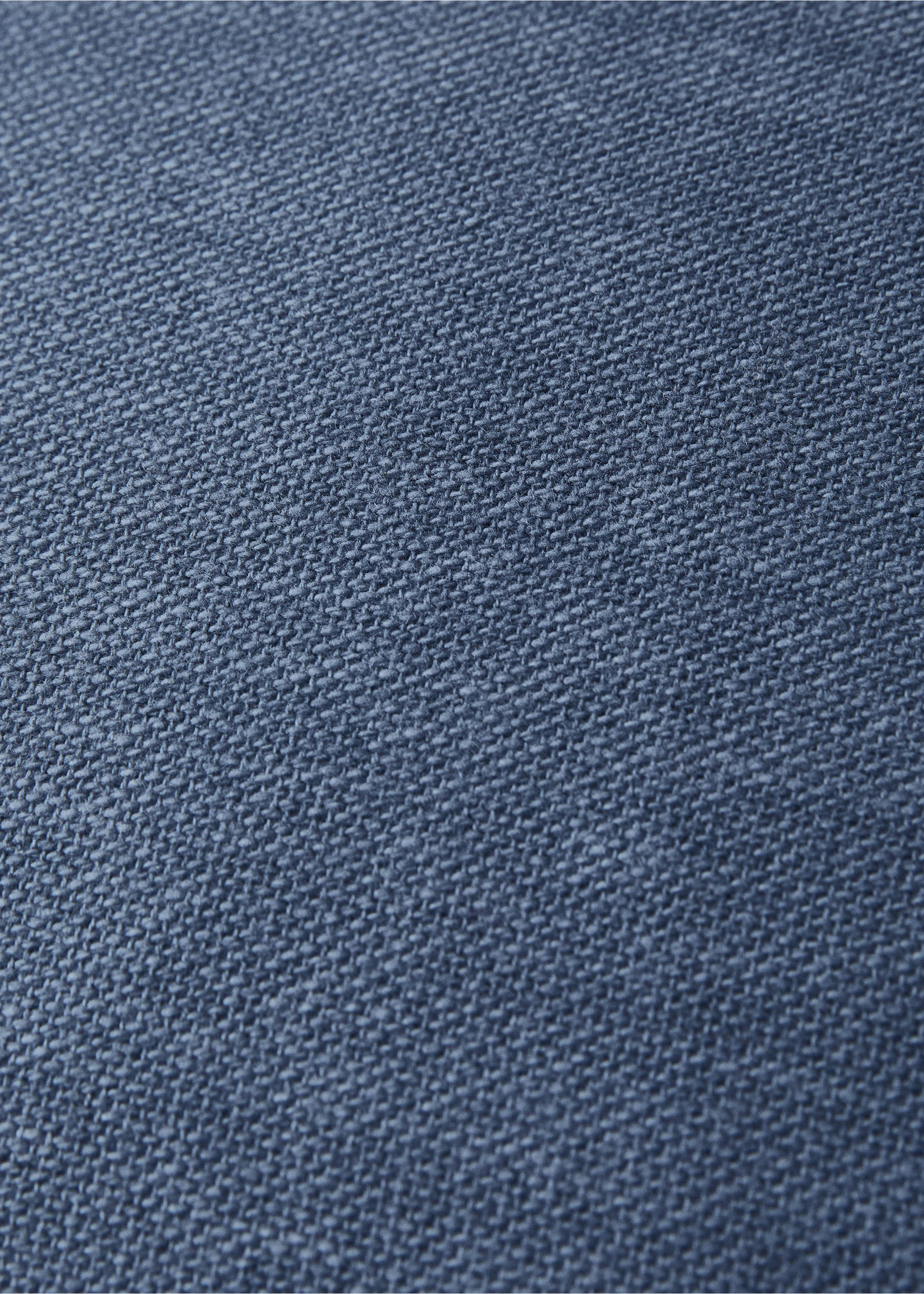 Структурирана калъфка за декоративна възглавница от памук 45x45 см - Данни за артикула 2, Синьо индиго. Ref: 27013323-00.