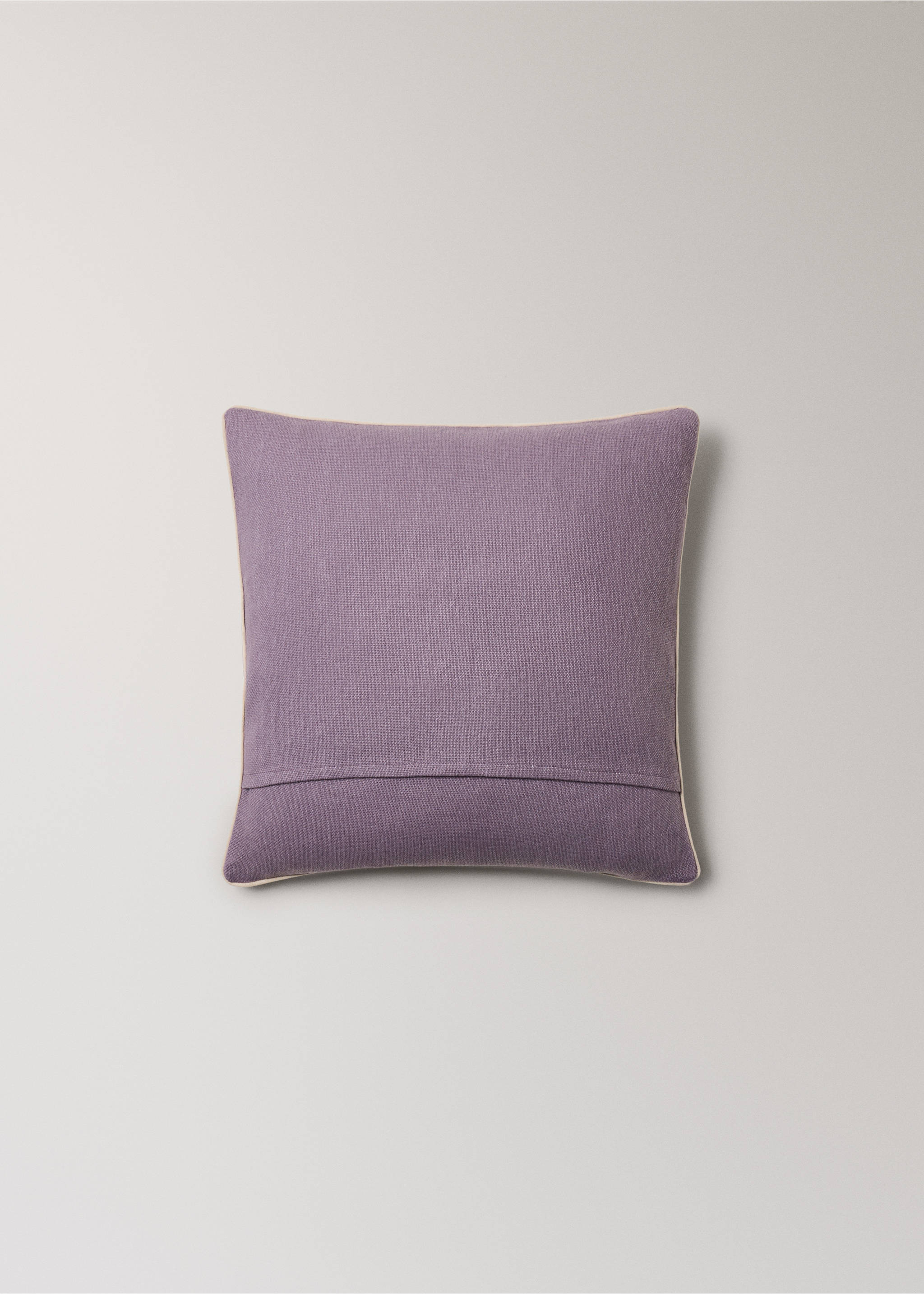 Povlak na polštářek z bavlny se strukturou 45x45 cm - Detail zboží 4, Ostružina. Ref: 27013323-00.