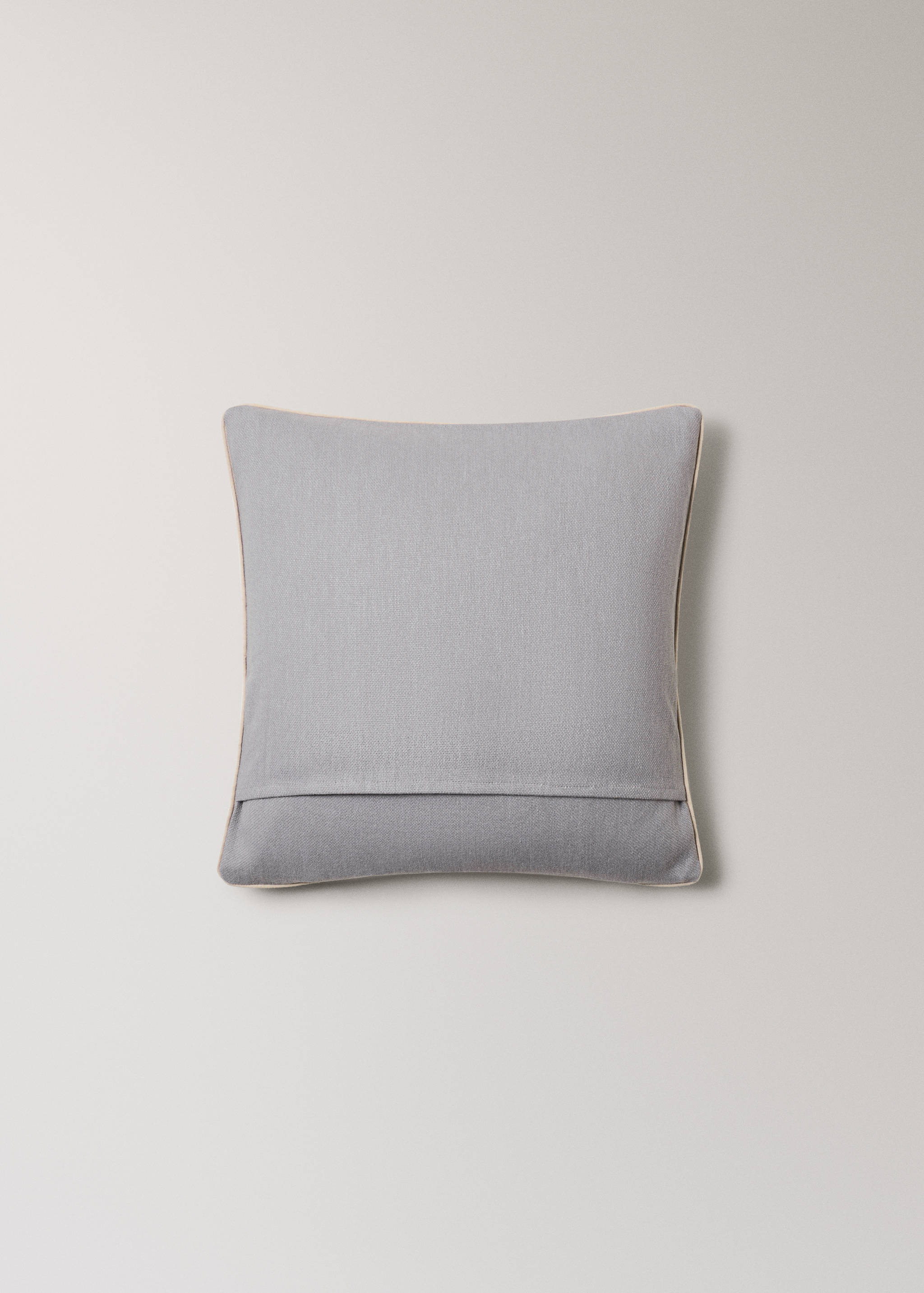 Cotton cushion cover with structure 45x45cm - Details of the article 4