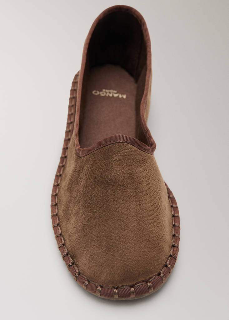 Velour shoes — Brown