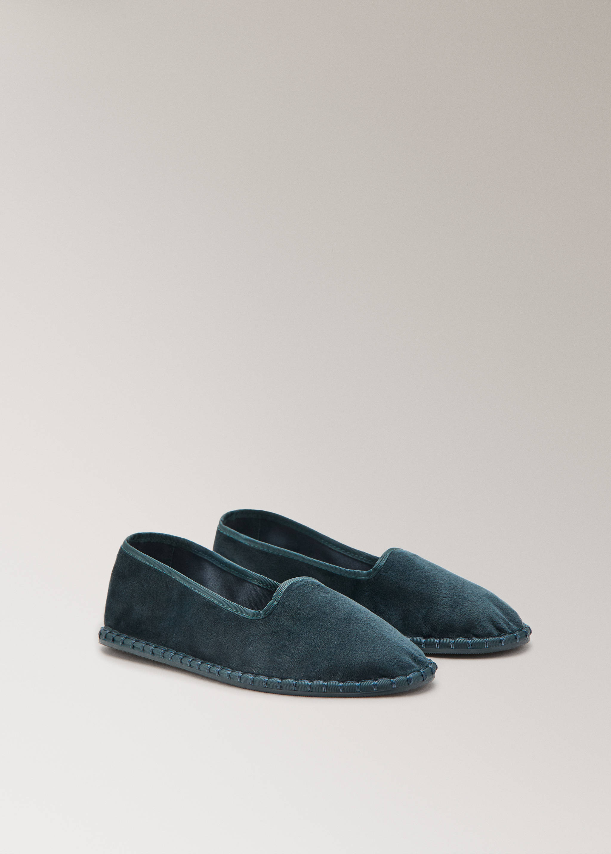 Velour shoes - Medium plane