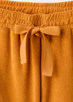 Terry cotton shorts — Orange 7