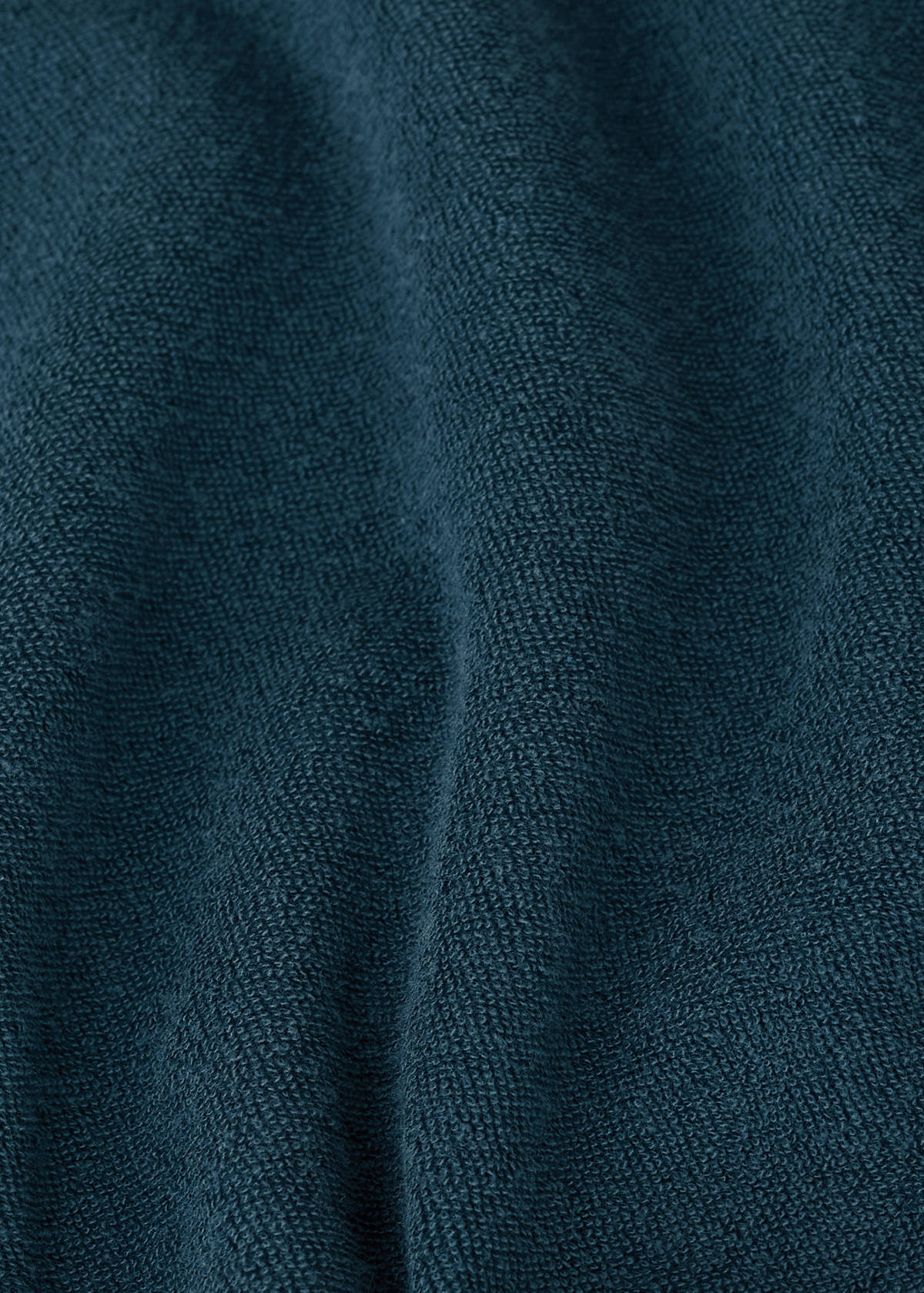 Terry cotton shorts — Blue