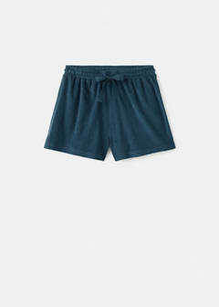 Terry cotton shorts — Blue 6