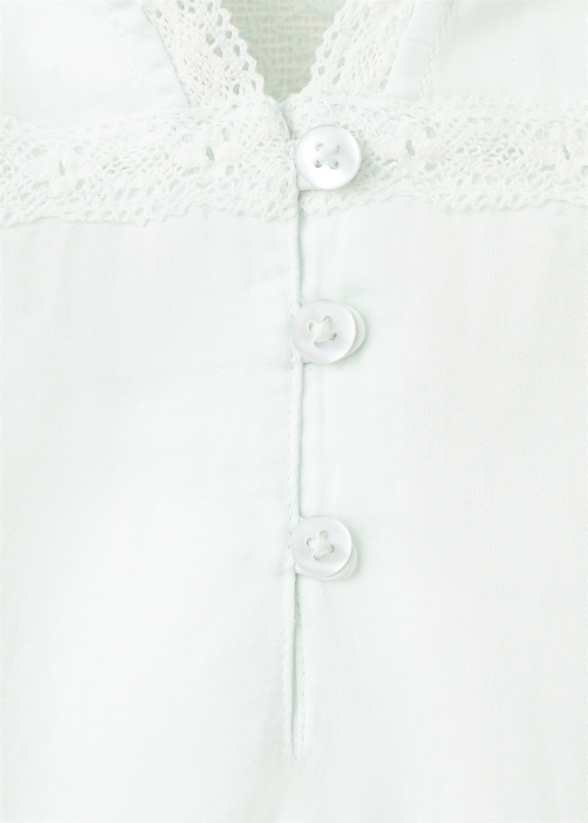 Lace detail nightgown - Details of the article 0