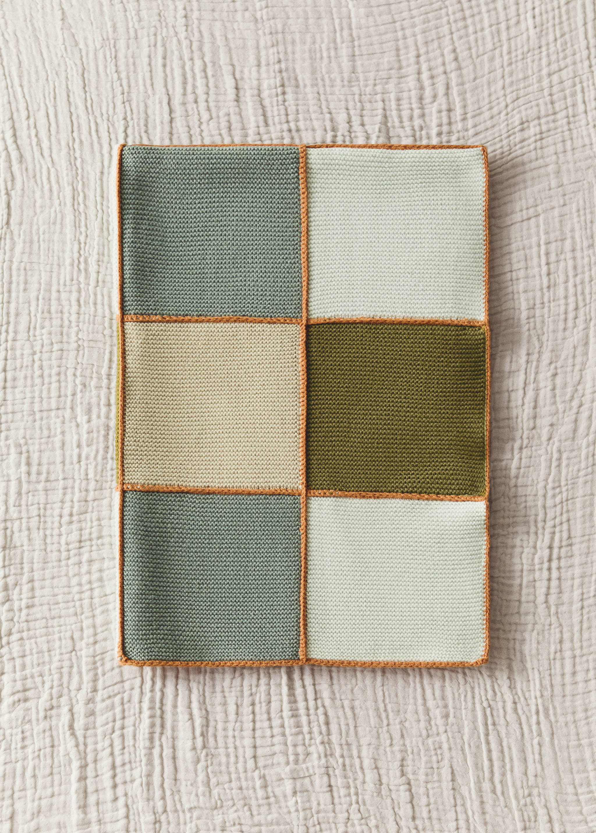 Manta infantil patchwork - Plano general