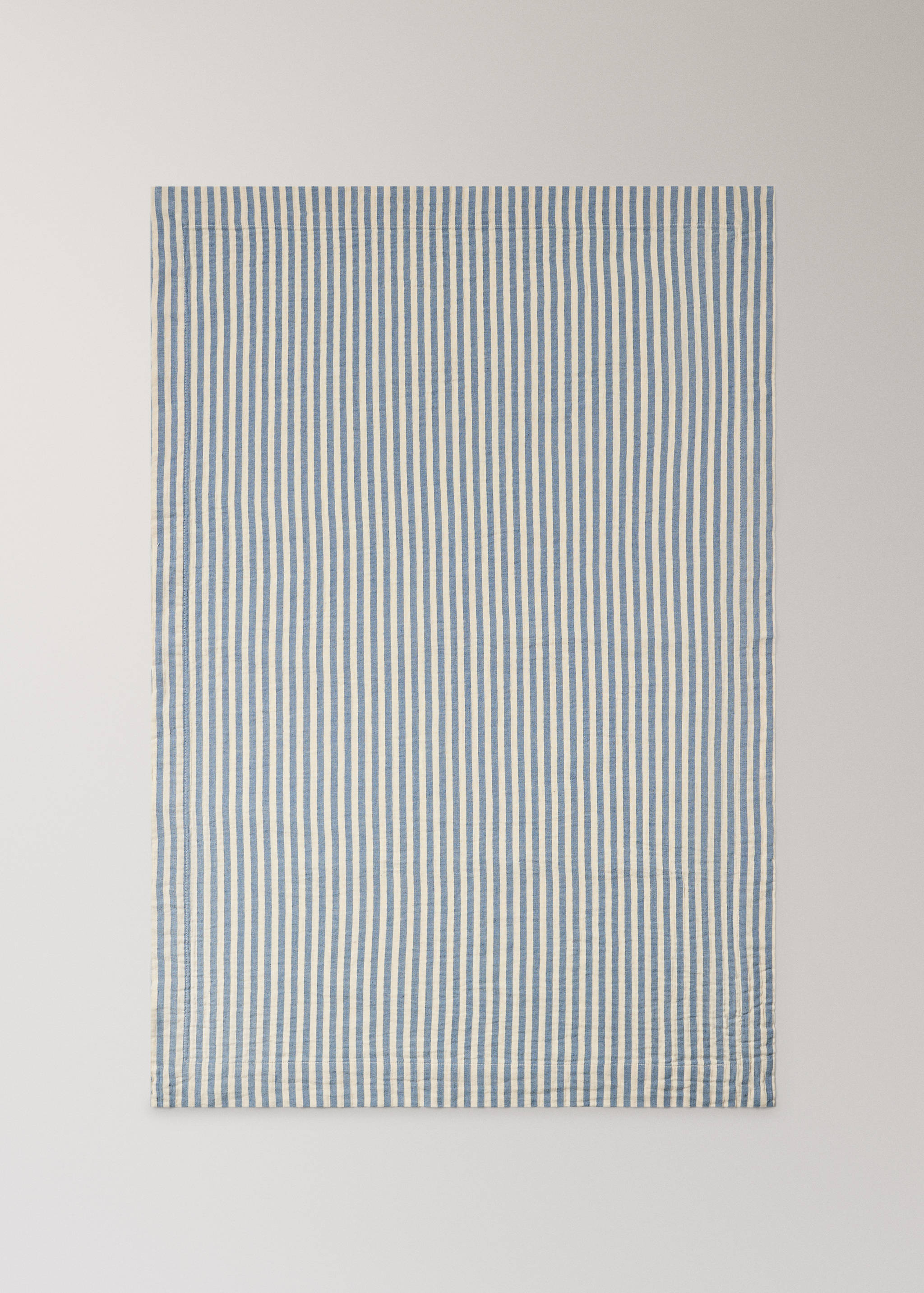Cotton gauze striped blanket - Details of the article 3