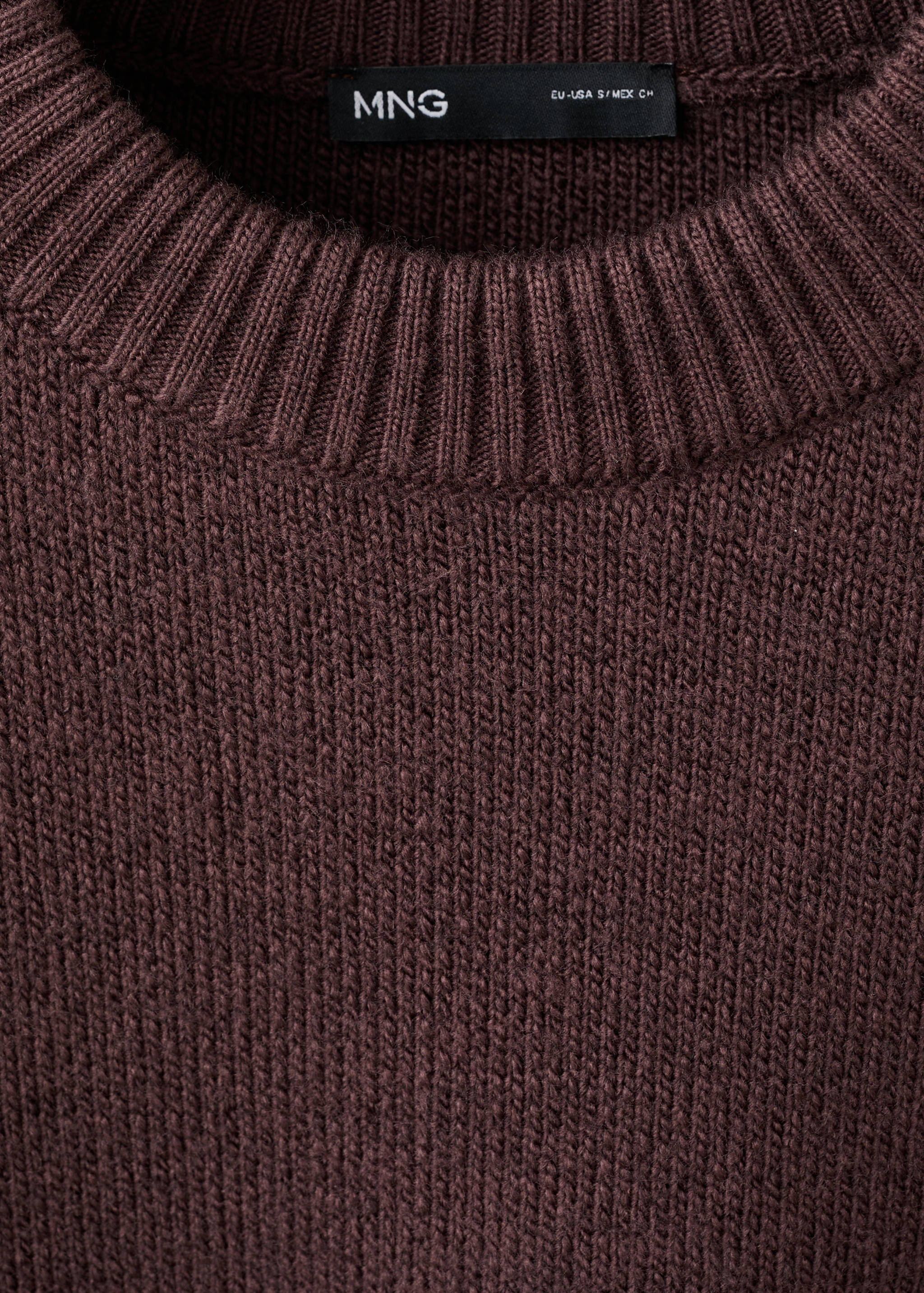 Round-neck knitted sweater - Details of the article 8