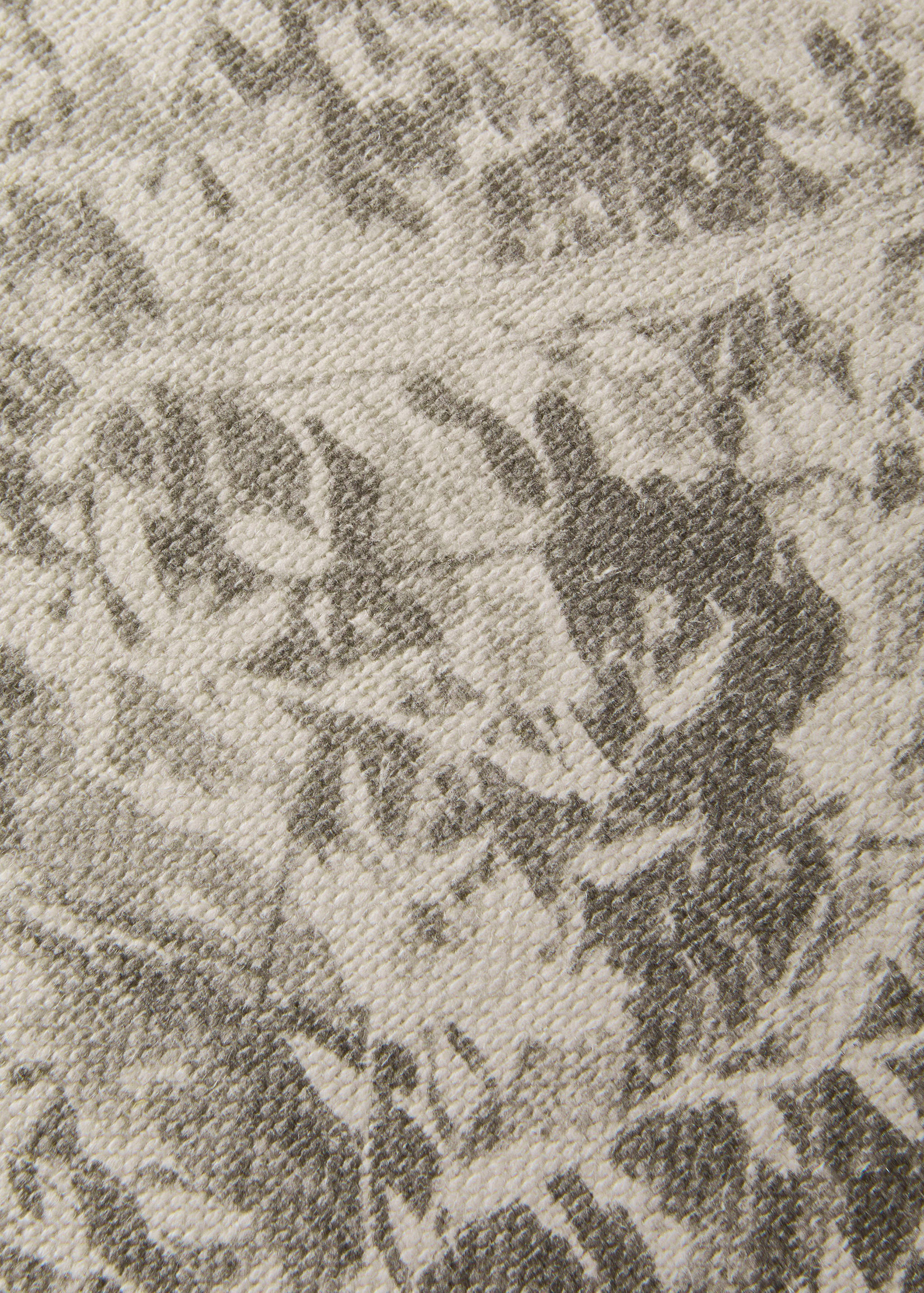 Printed linen cushion cover 50x50 cm - Details of the article 3